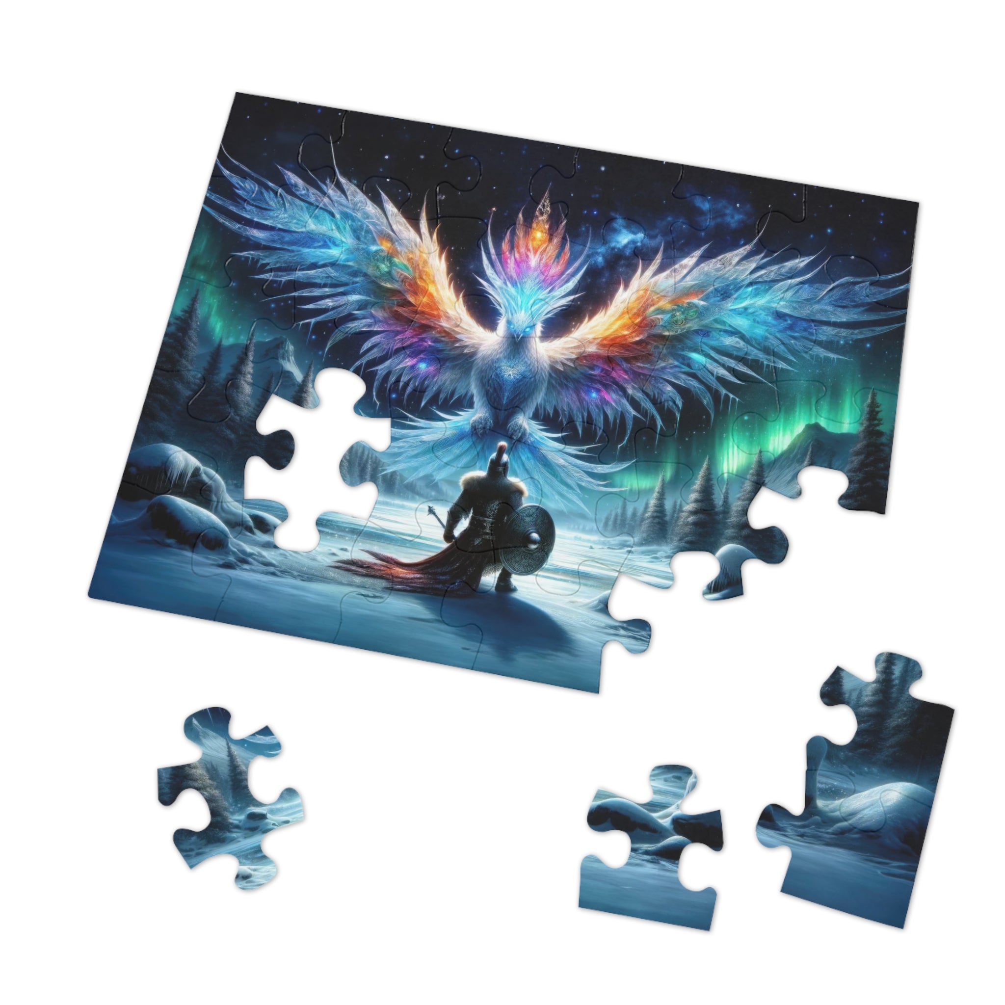 Crystalline Elegance Jigsaw Puzzle