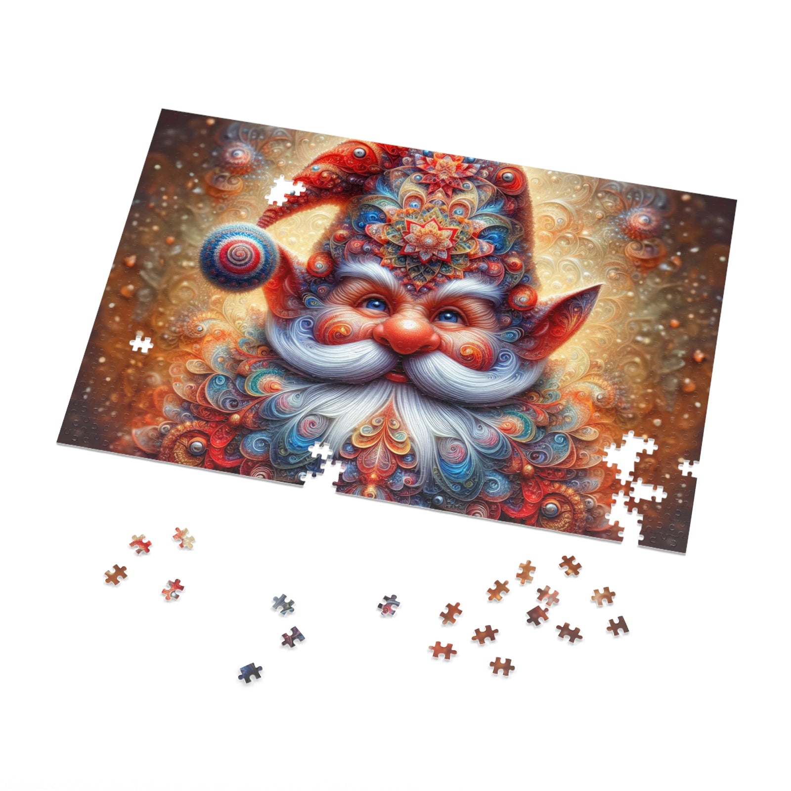 Le puzzle du gardien enchanté de Noël