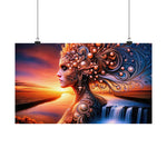 Pearlescent Dreams at Dusk Poster