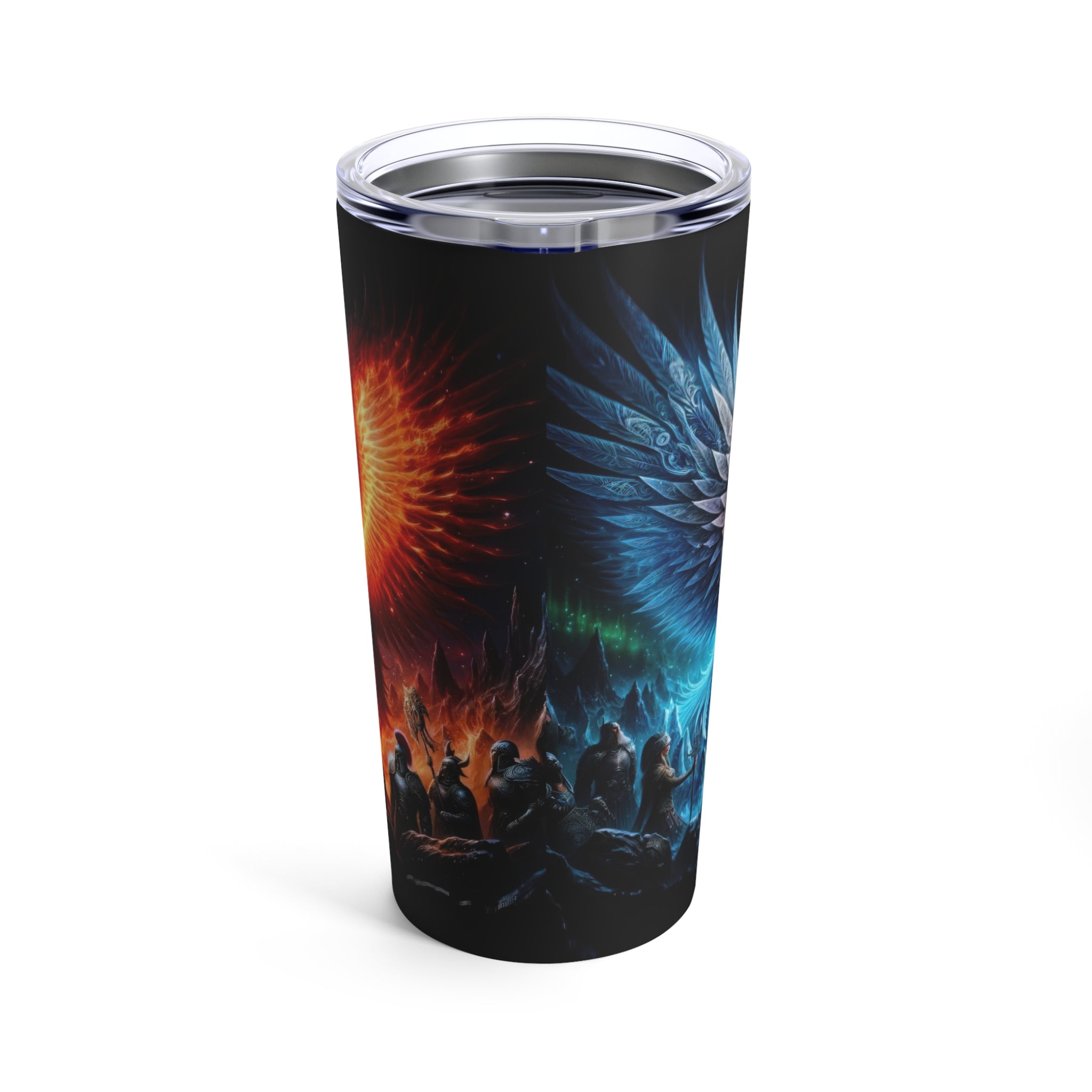 Convergencia de Guardianes Celestiales Vaso 20oz