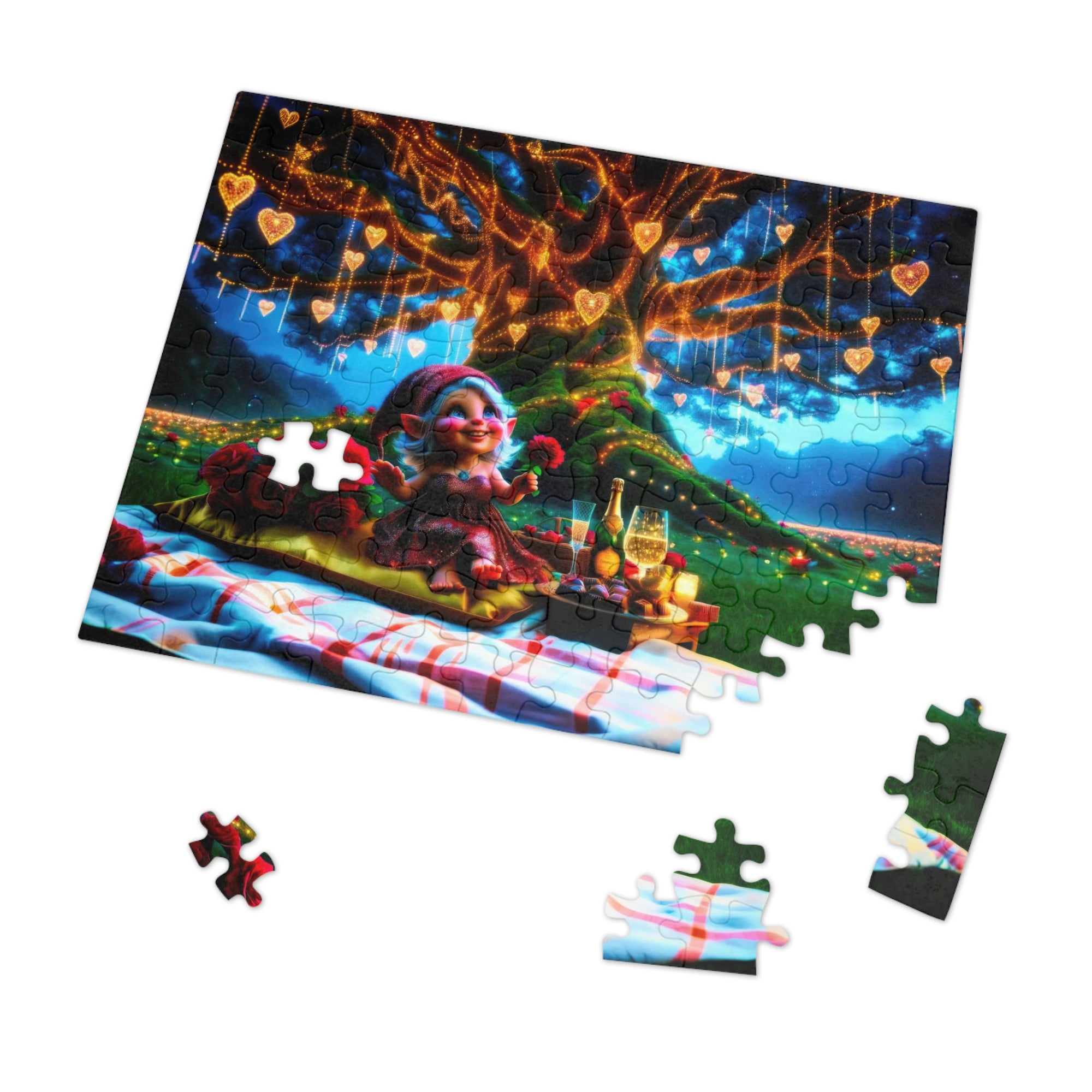 Iceglitter's Enchanting Valentine Jigsaw Puzzle