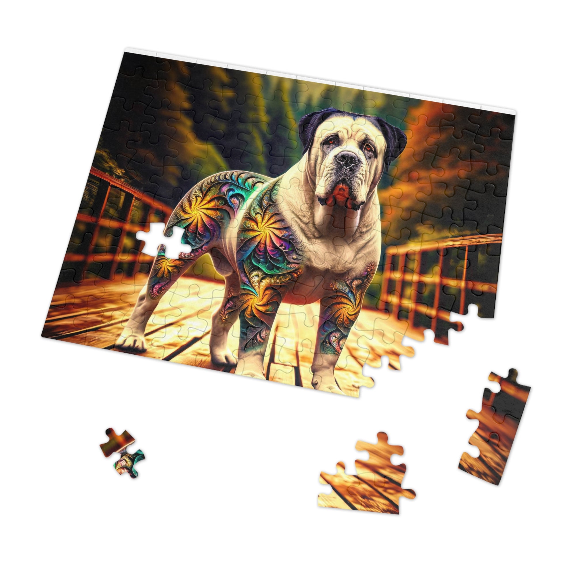 Puzzle Mastín Místico