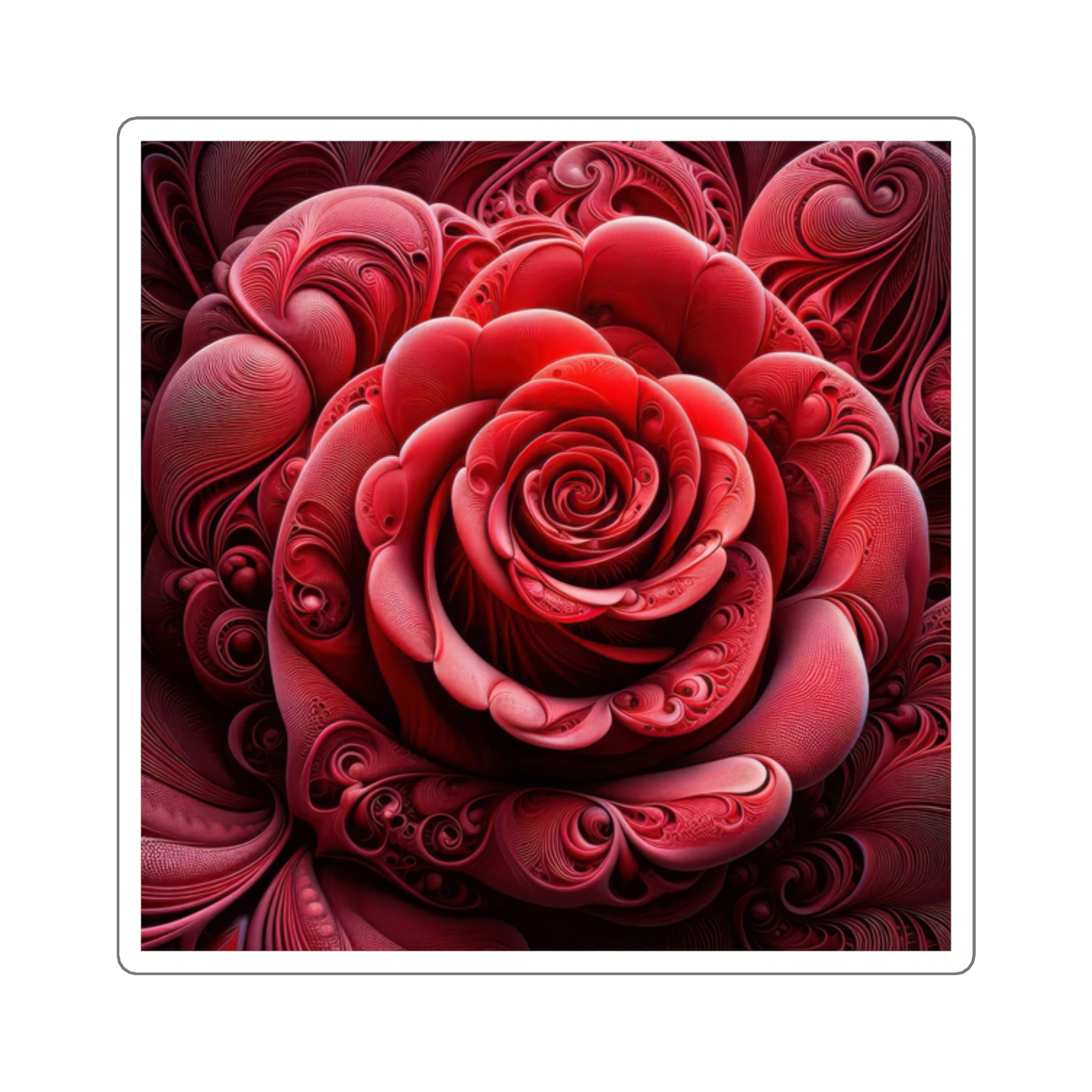 Autocollants tourbillonnants pourpres