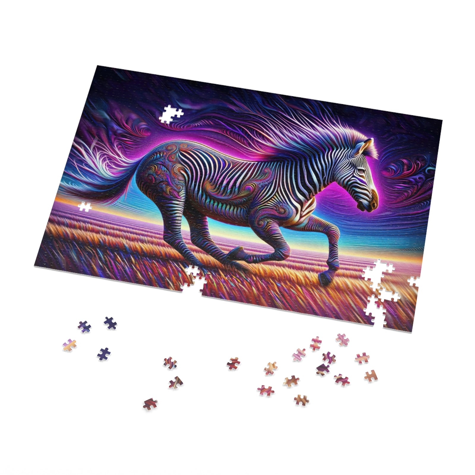 Puzzle du spectre fluorescent