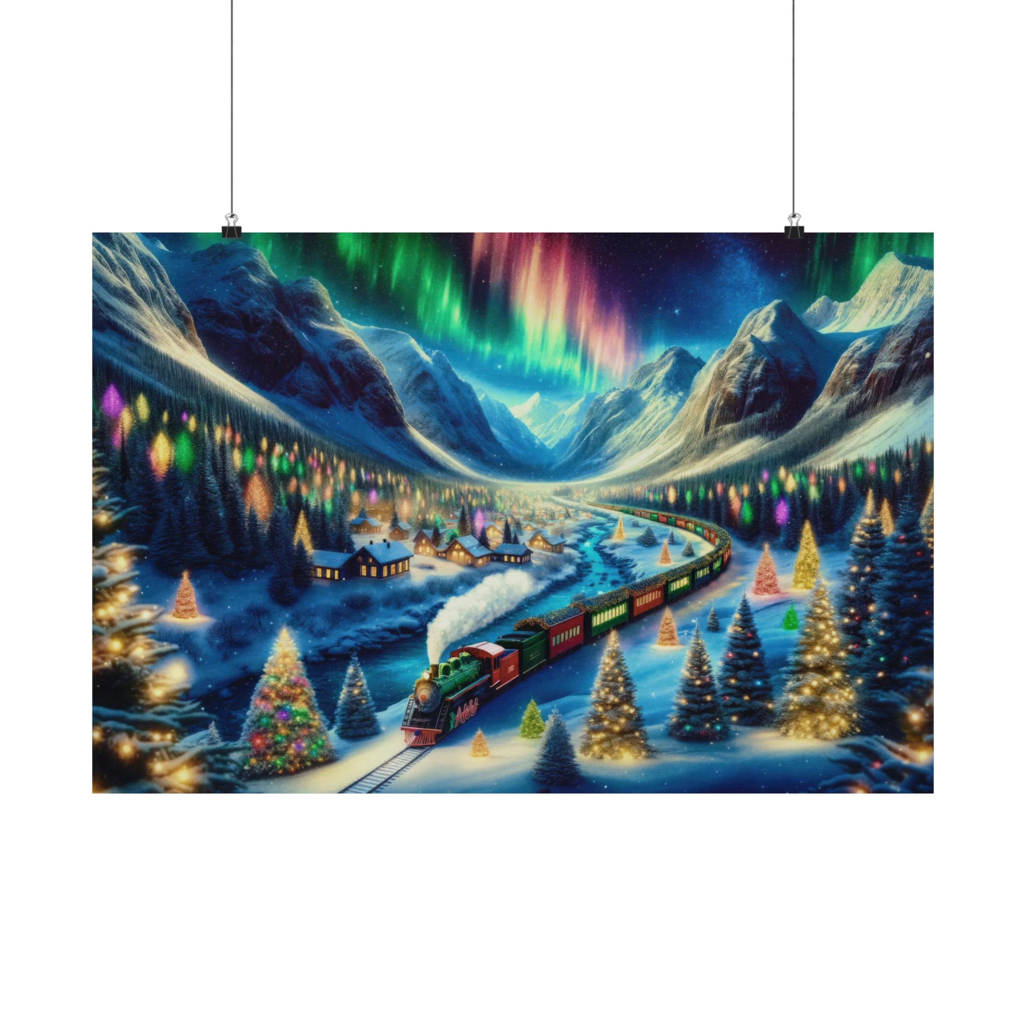 Polar Express enchanté Poster