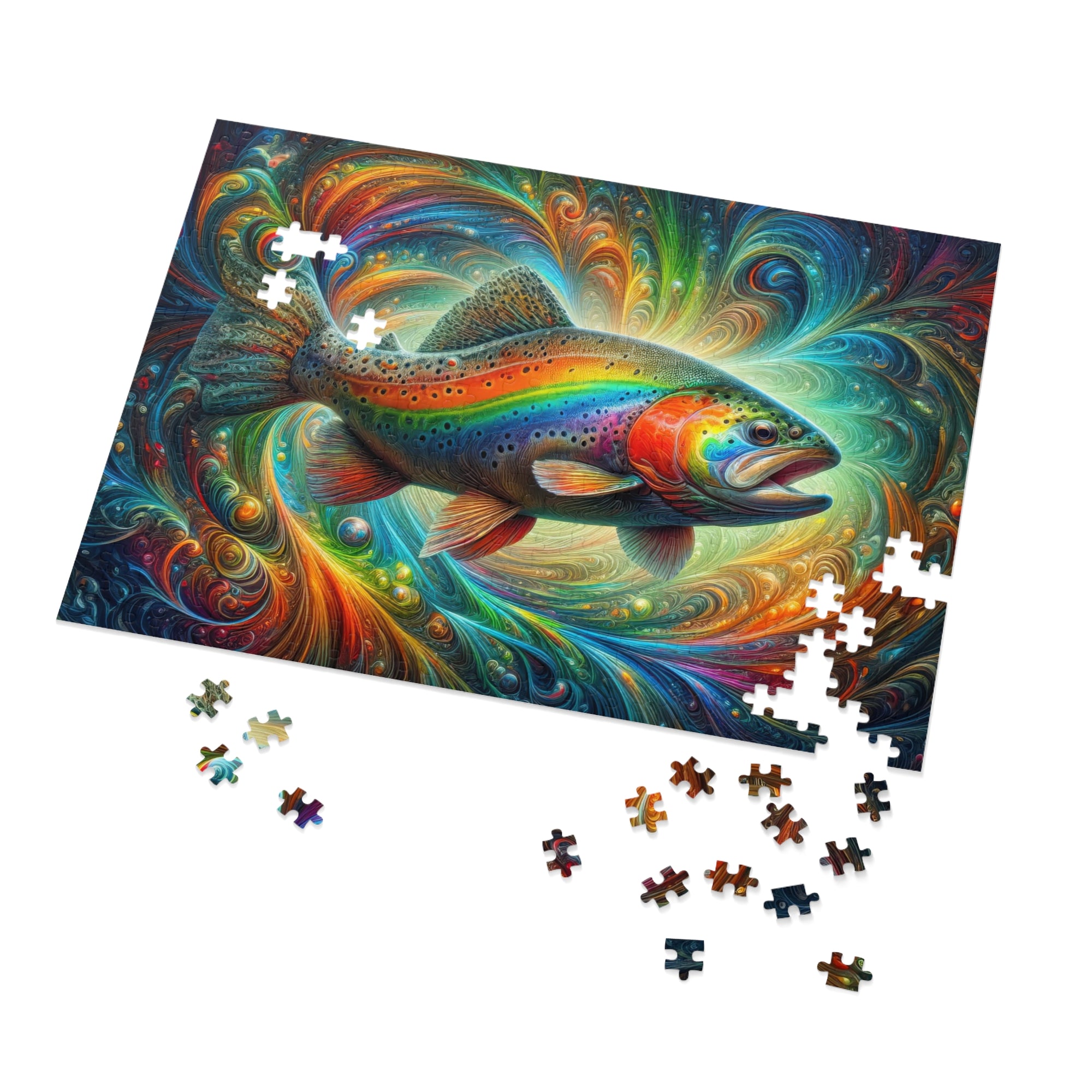 Rainbow River Dance Jigsaw Puzzle