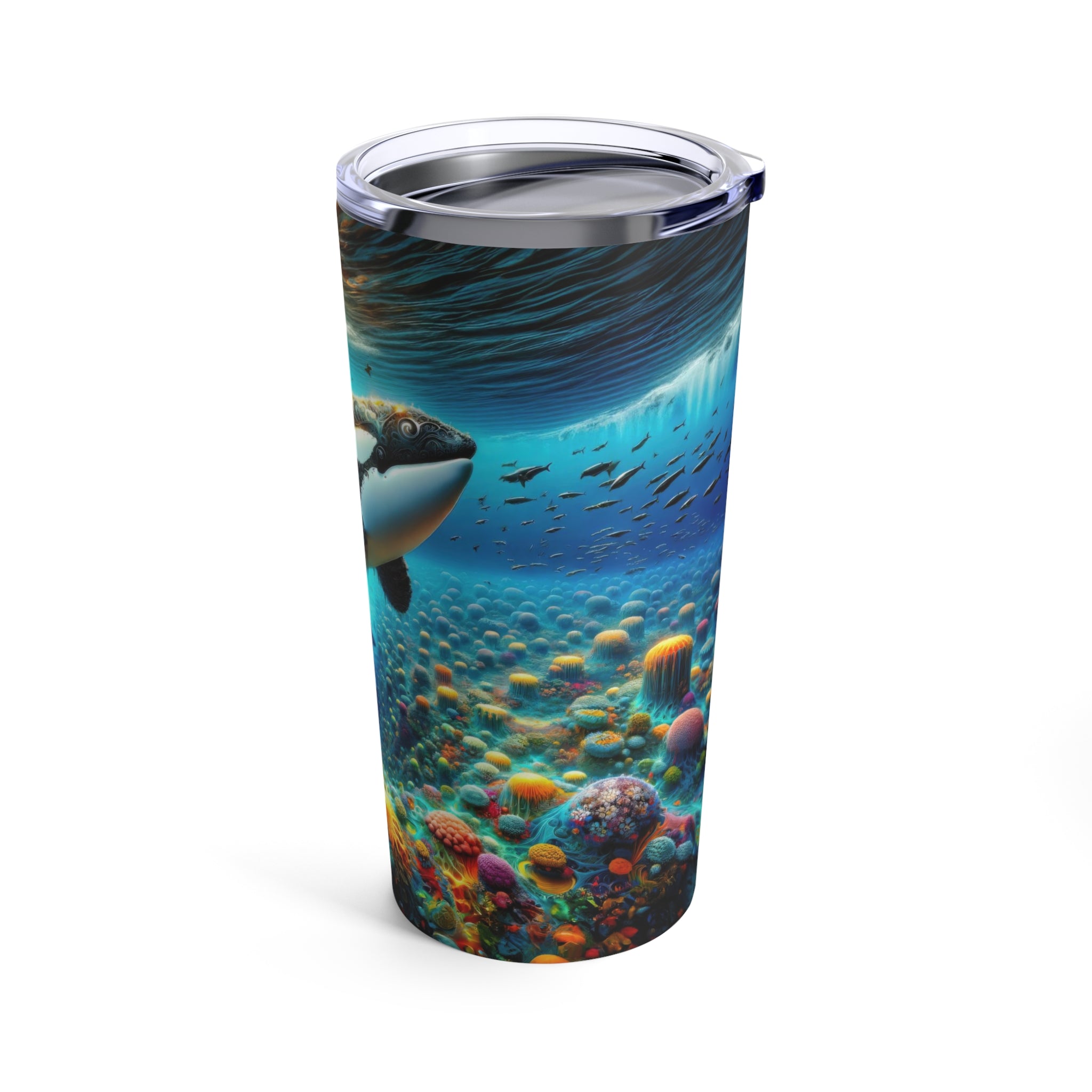 Le souverain des récifs en spirale Tumbler 20oz
