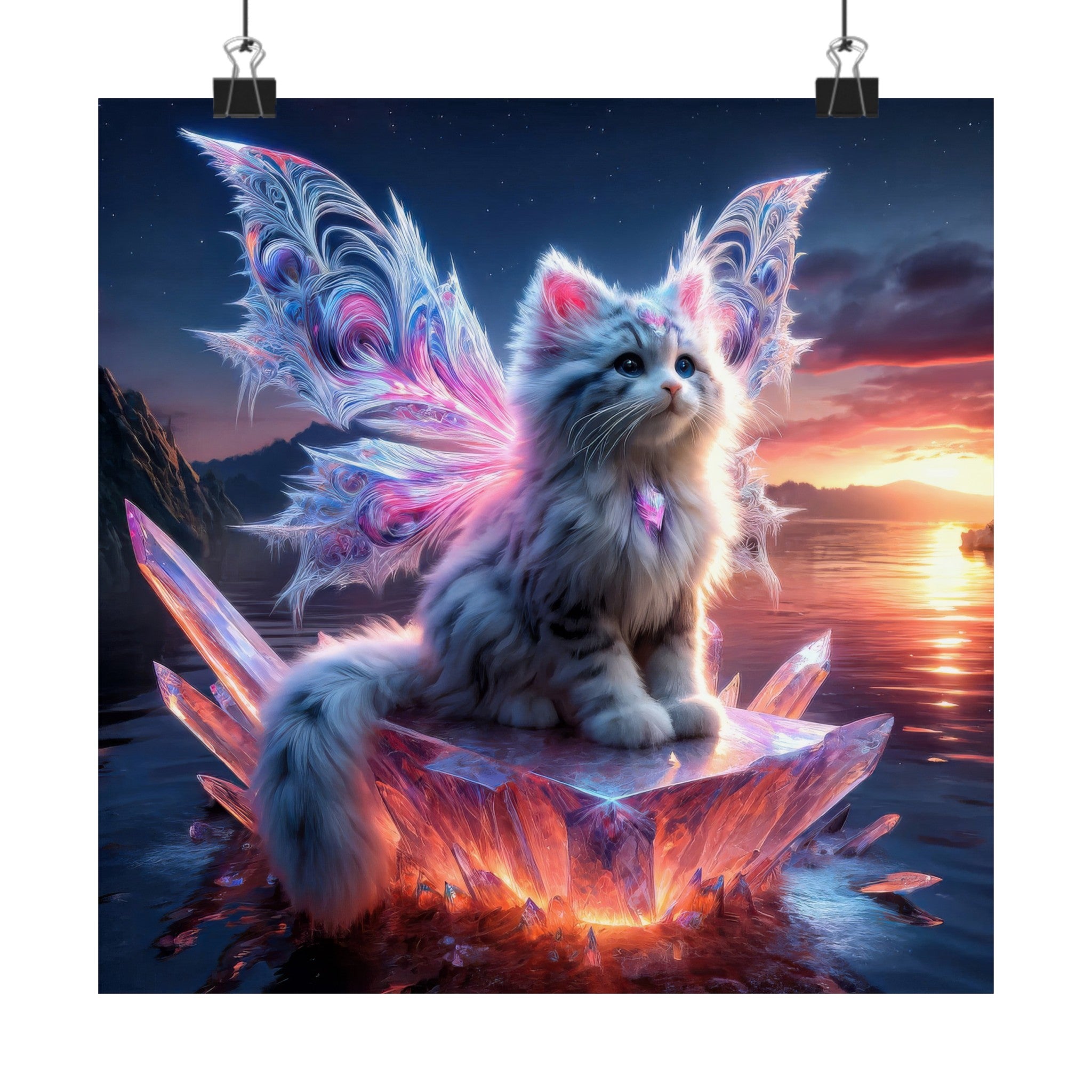 Seraphic Softness on Quartz Sands Poster