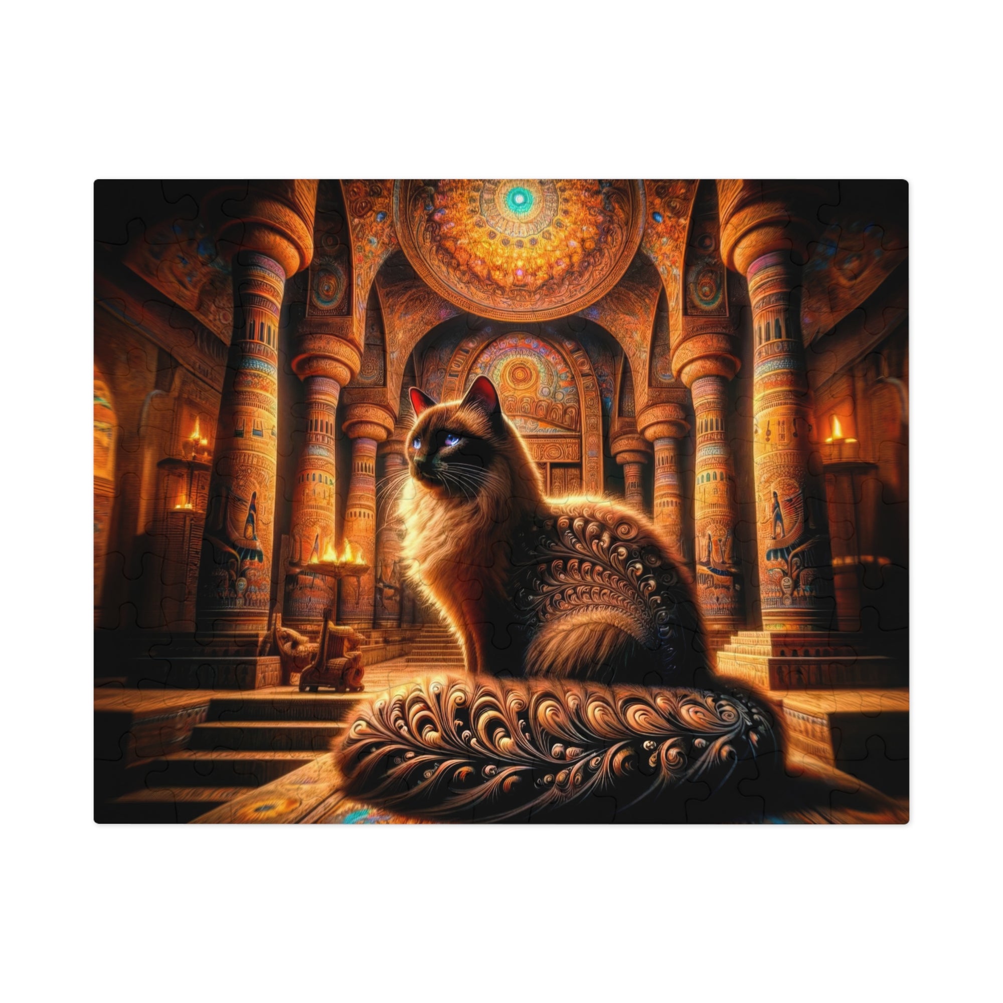 Siamese Oracle in the Temple of Time Puzzle