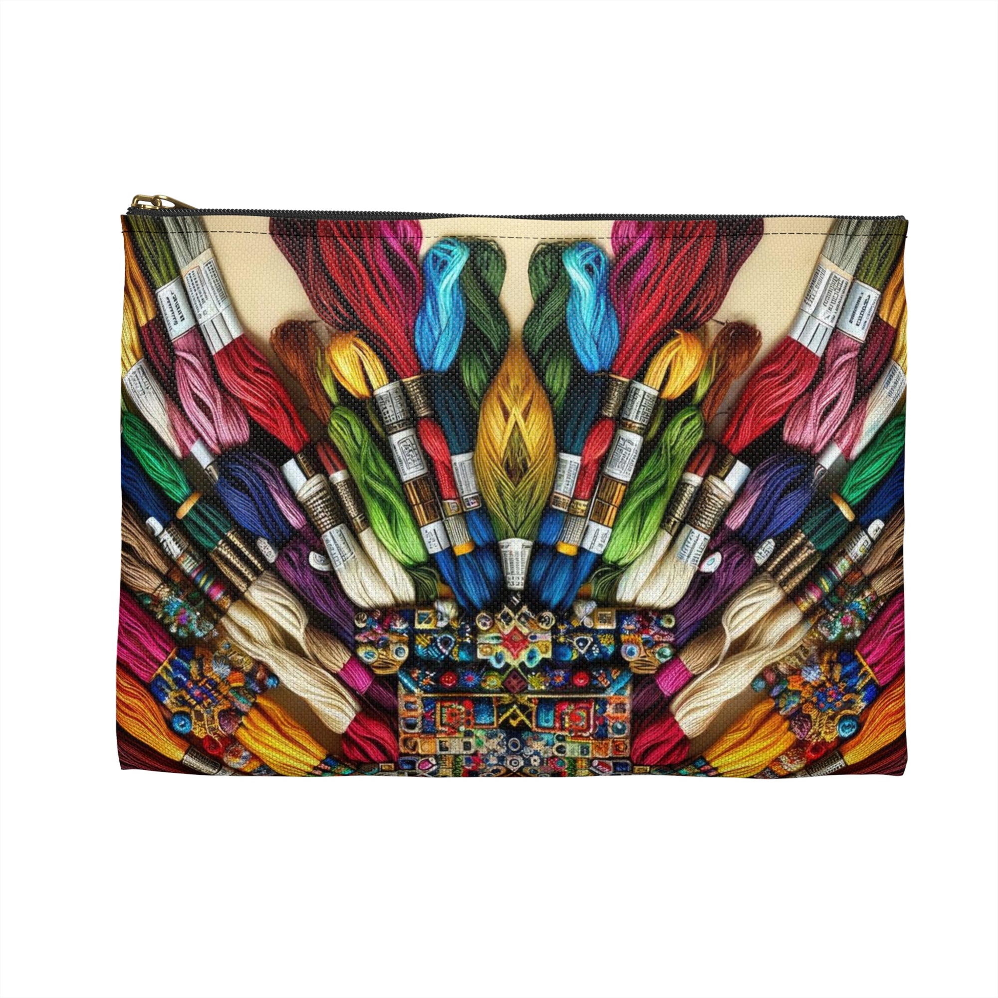 Kaleidoscope of Threads Accessory Pouch