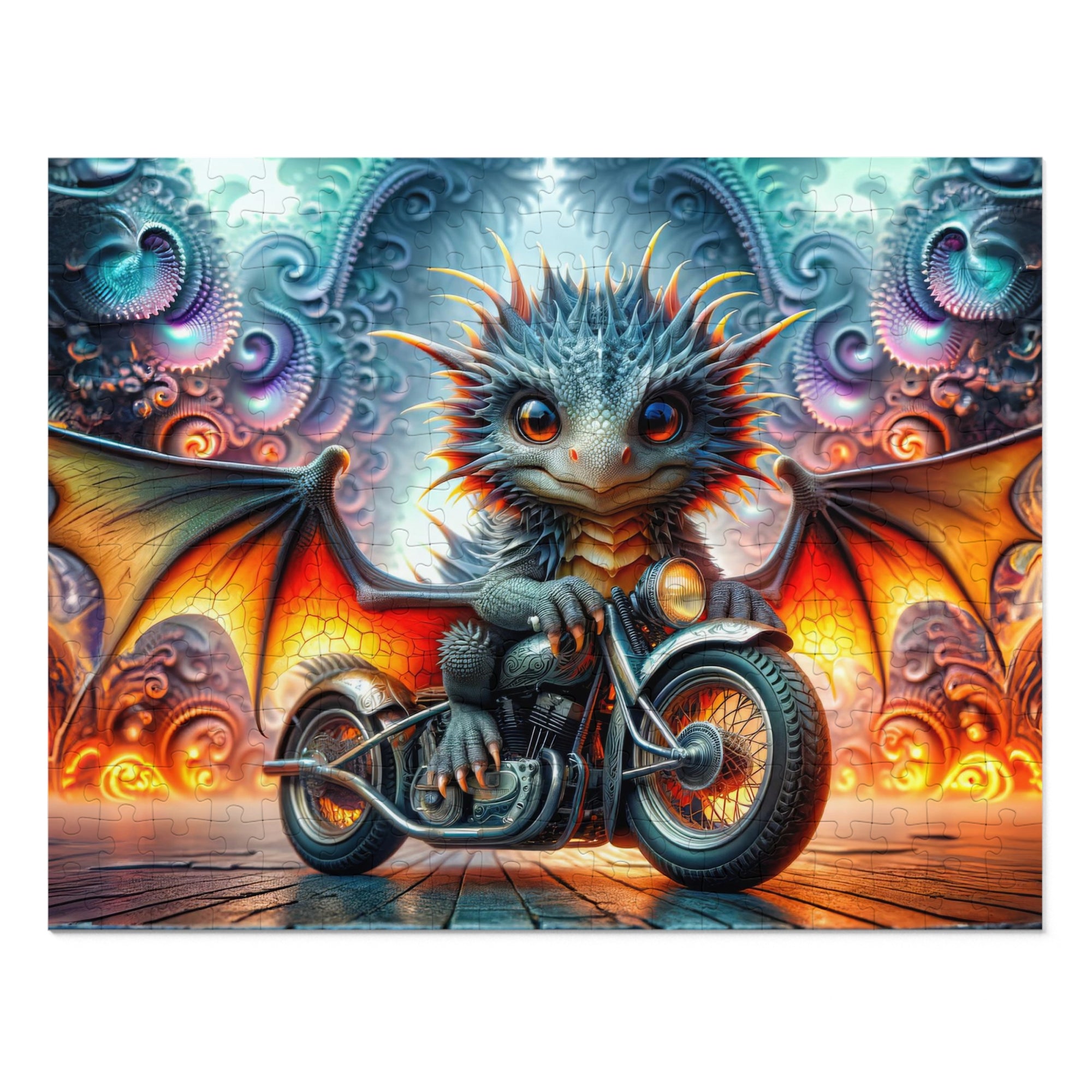 Iron Scales and Leather Wings Jigsaw Puzzle