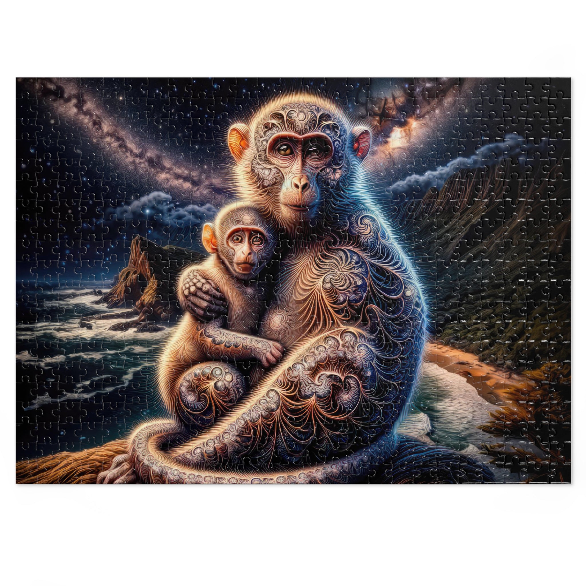 Infinity in a Mother's Embrace Jigsaw Puzzle