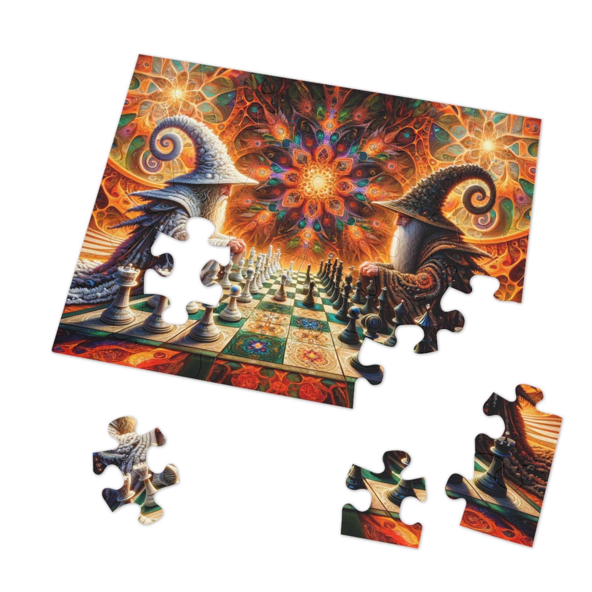 Los Grandes Maestros de los Reinos Espirales Puzzle