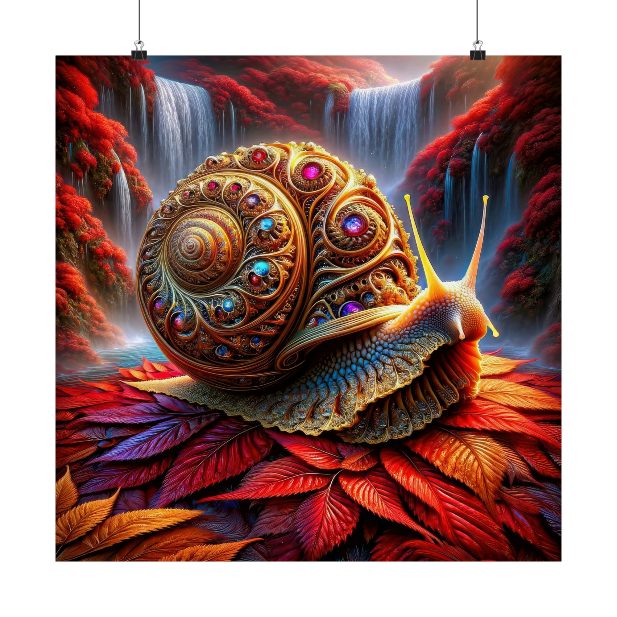 La odisea del caracol dorado Póster