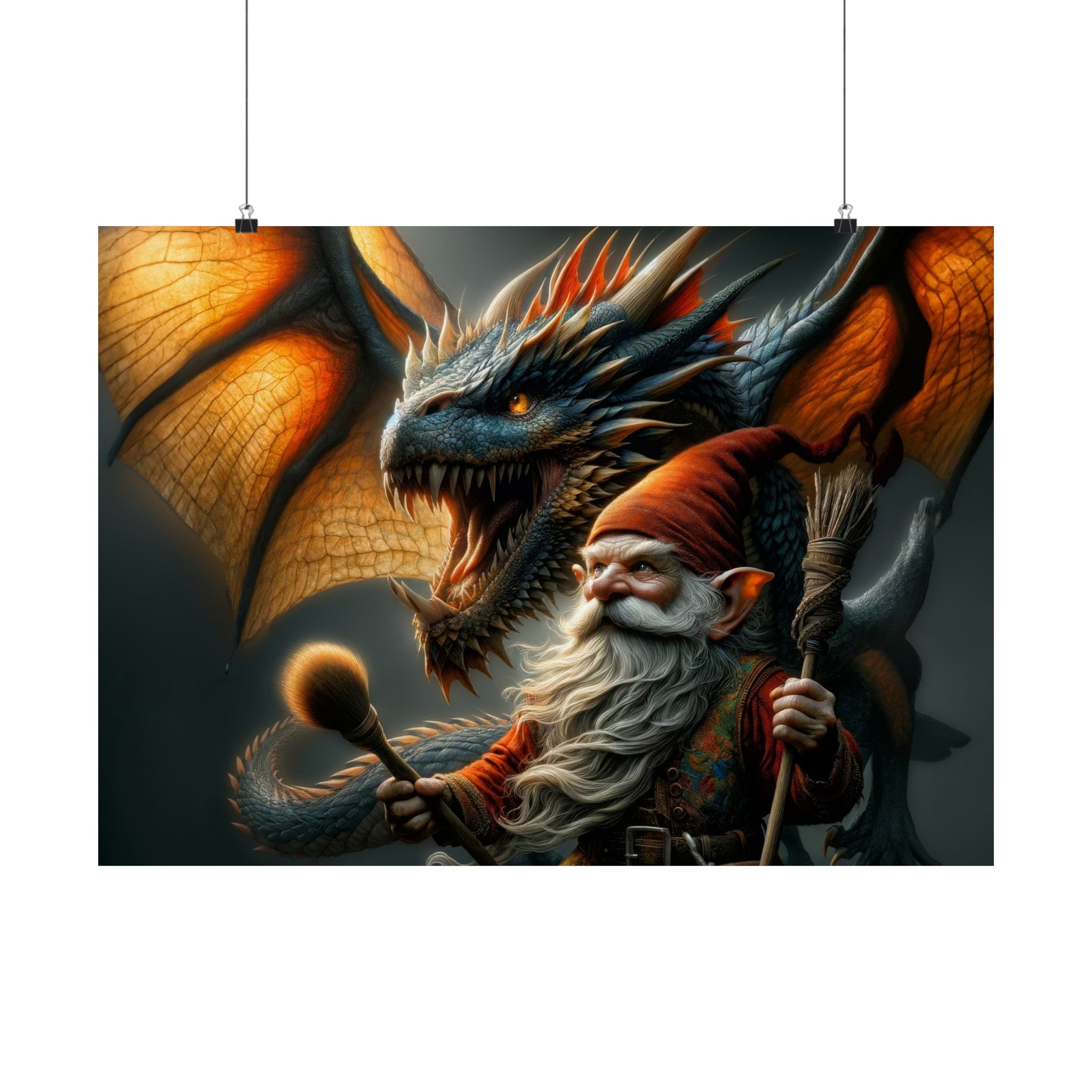Le dragon du Gnome Poster