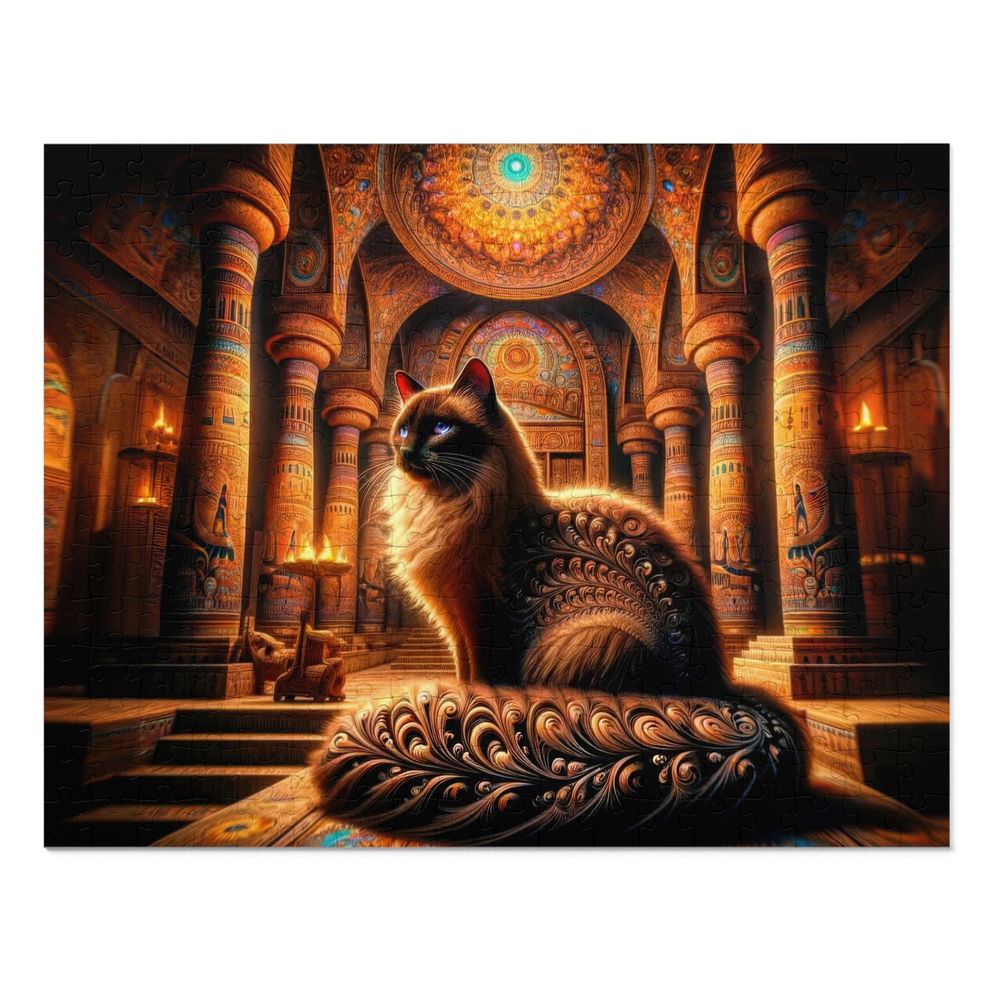 Siamese Oracle in the Temple of Time Puzzle