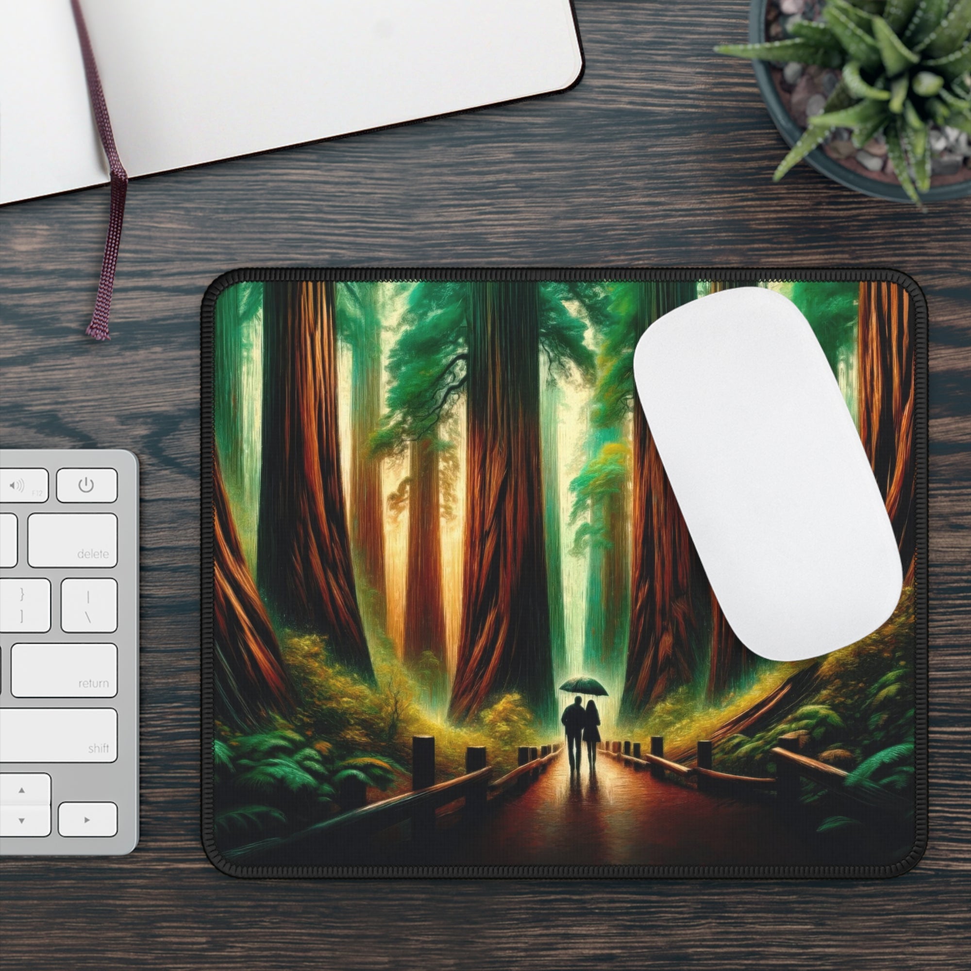 Under the Redwood Canopy Gaming Mouse Pad