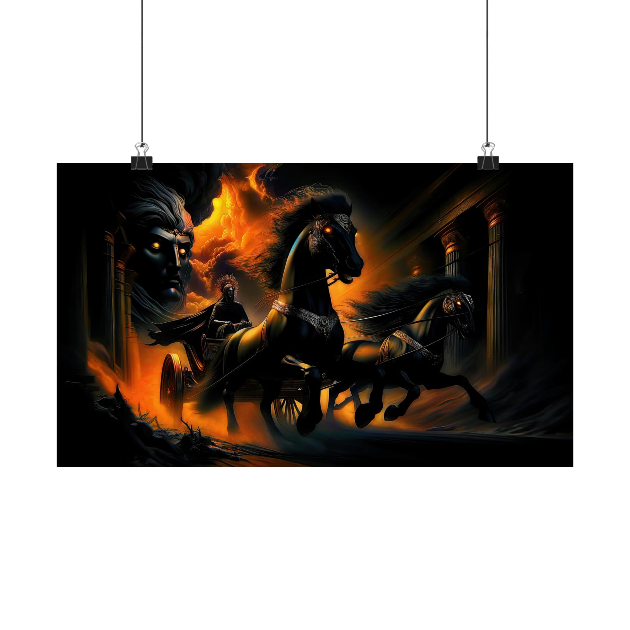 Carro de la tempestad Póster