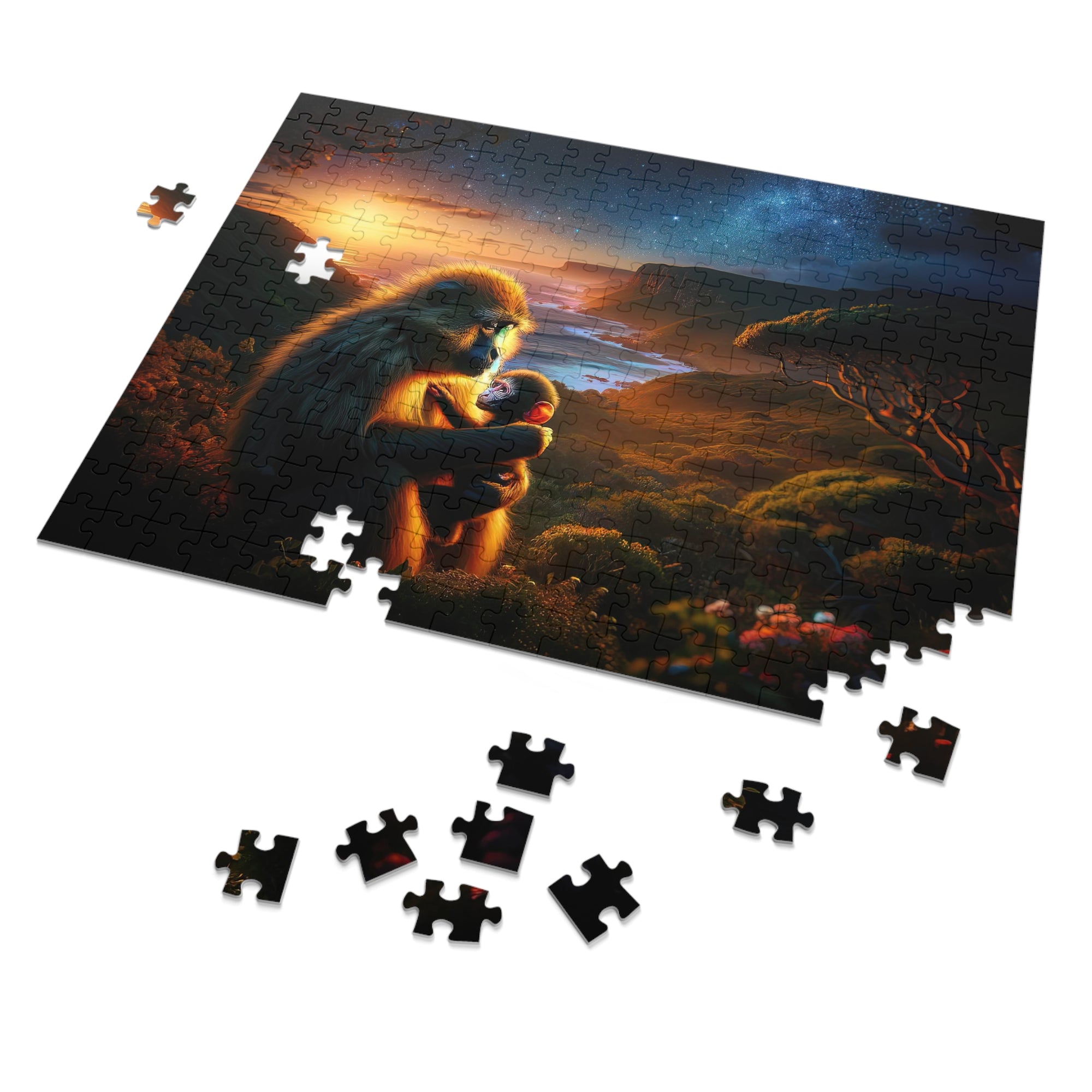 The Cradle of Dawn's First Light Jigsaw Puzzle