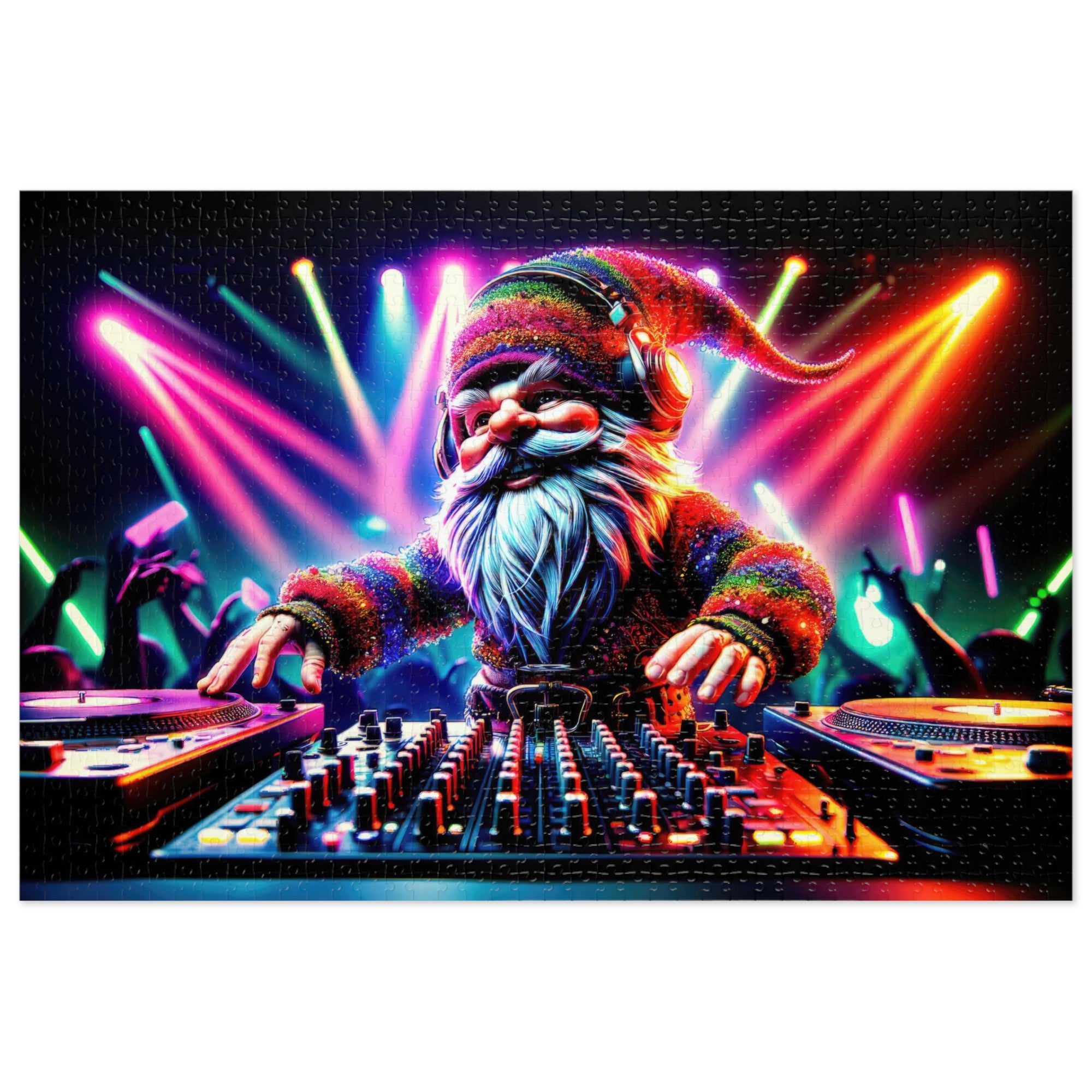 DJ Gnomes mucho rompecabezas