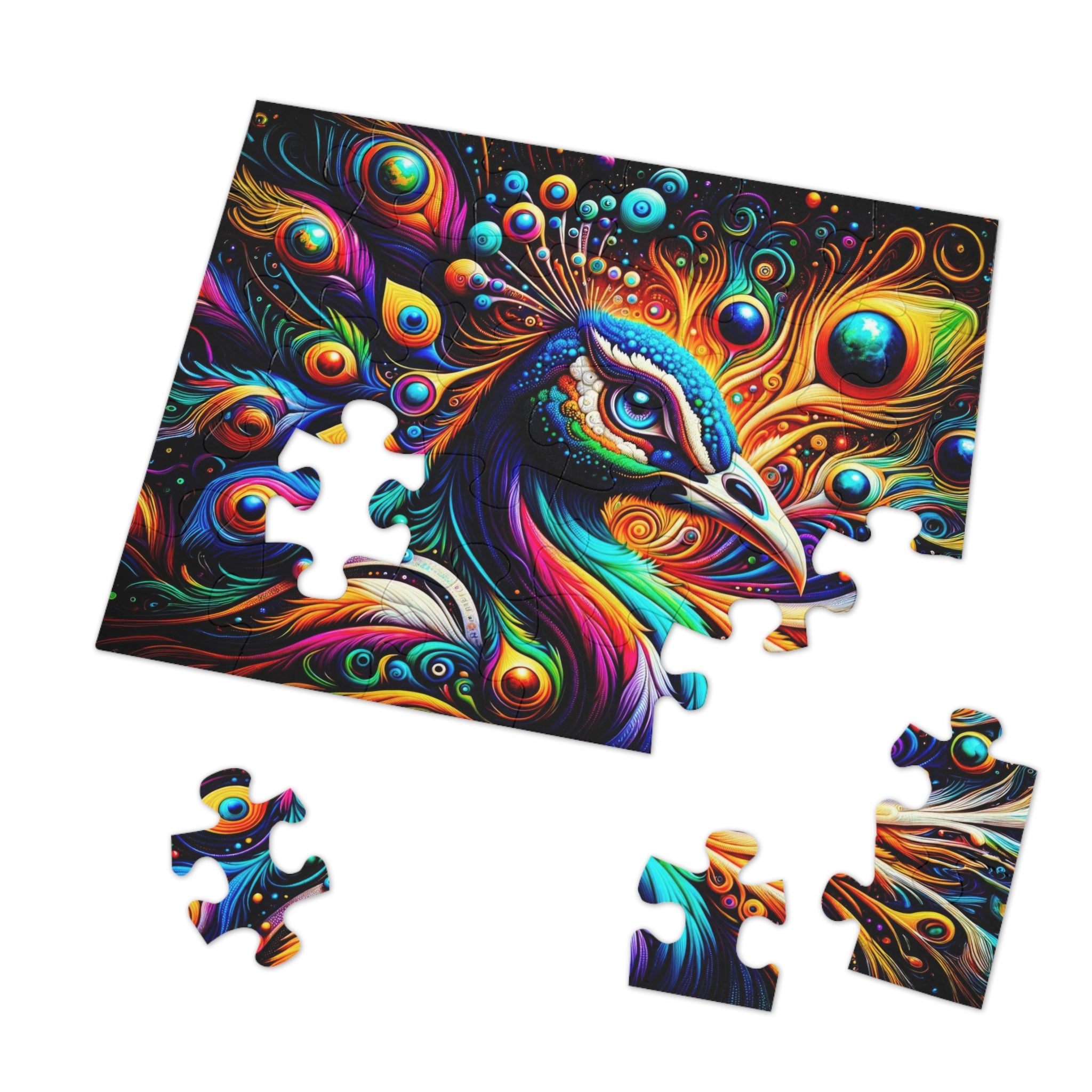Meteor Plume Masquerade Jigsaw Puzzle