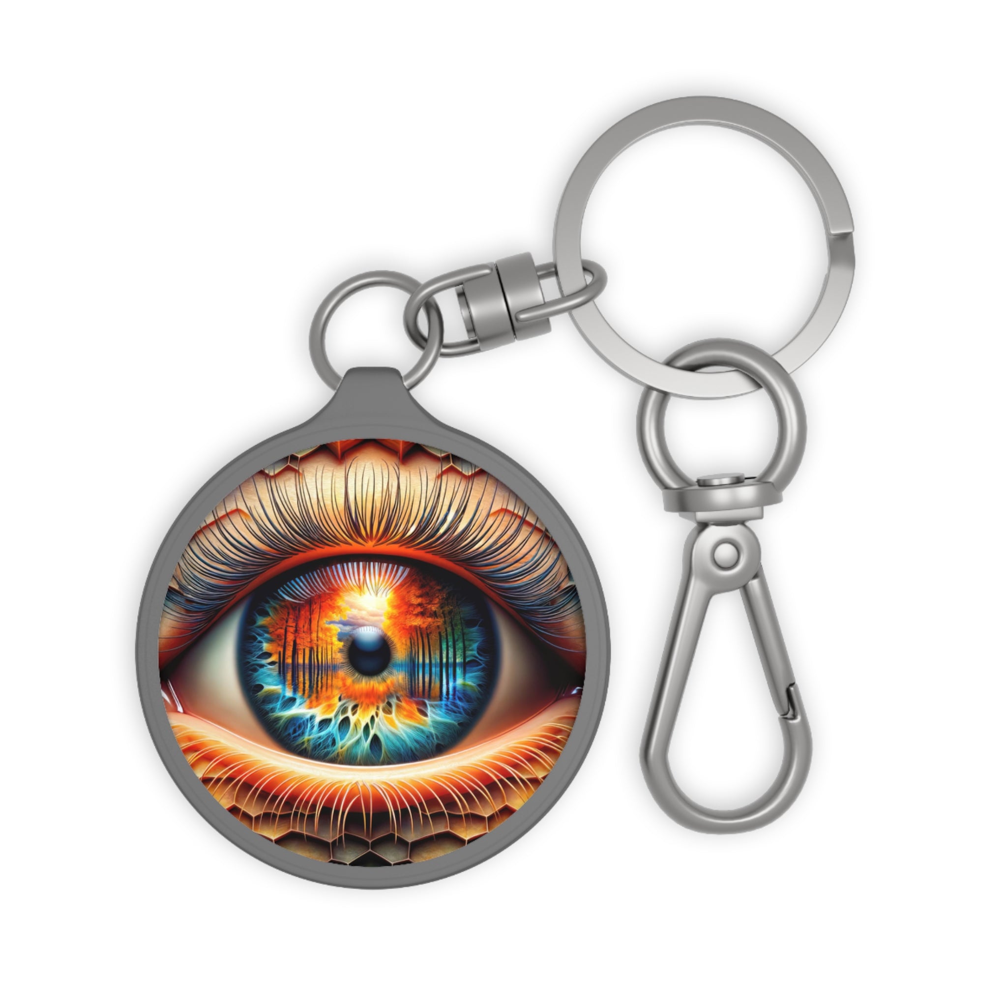 Eyes of the Elements Keyring Tag