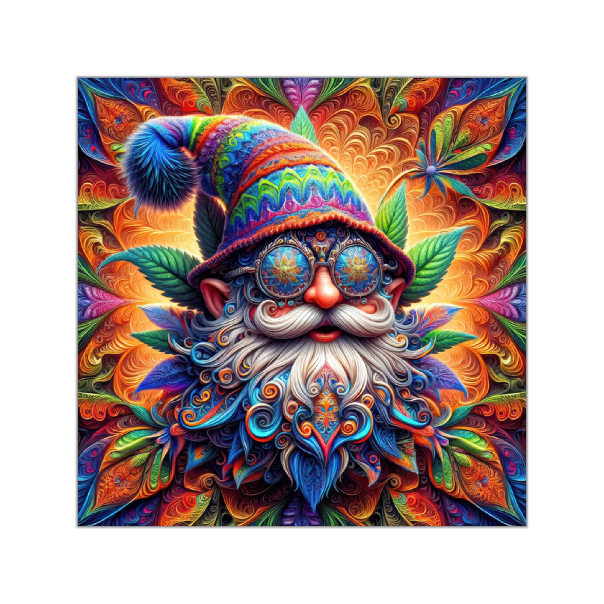 Visions of Verdant Whimsy Vinyl Stickers