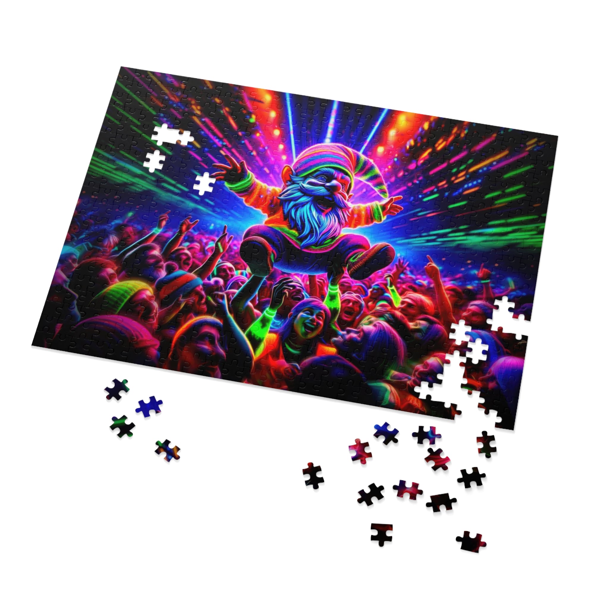 Puzzle Gnome Rave souterrain