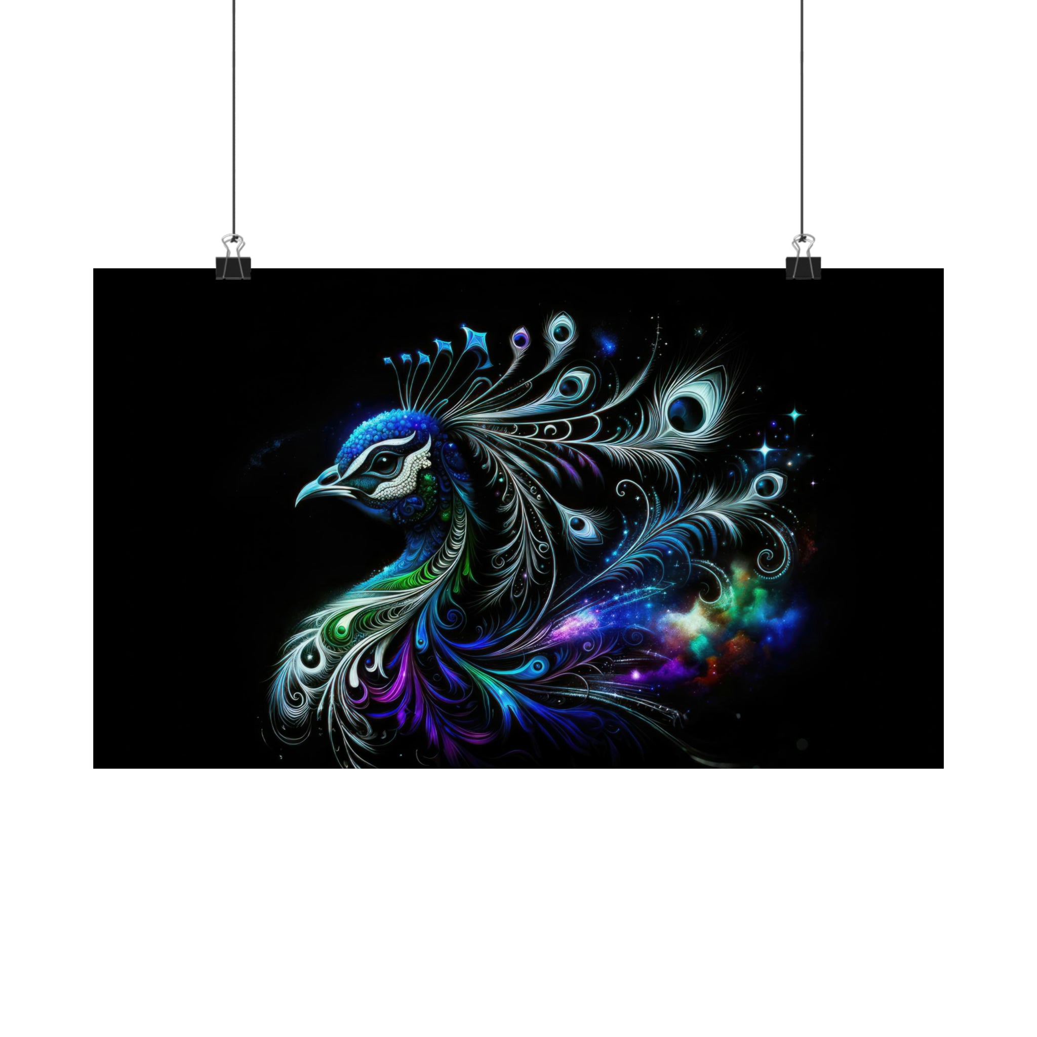 Cosmic Plume Poster