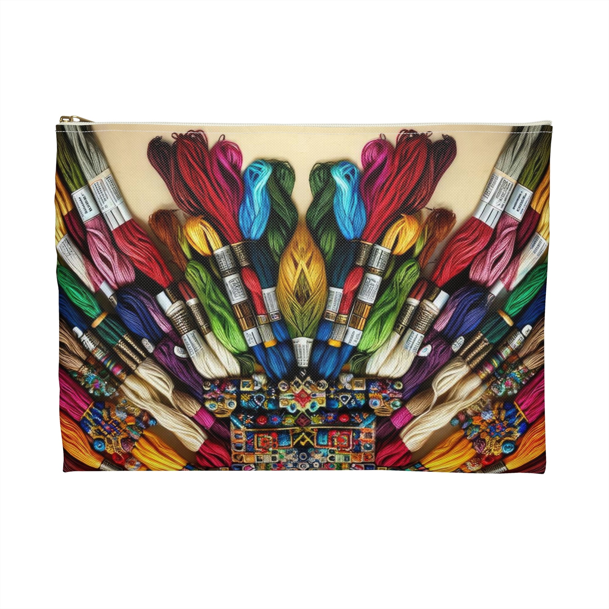 Kaleidoscope of Threads Accessory Pouch