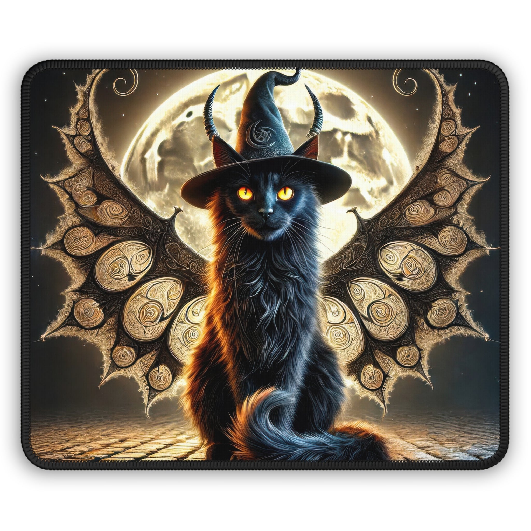 Shadow of the Crescent Curse Mouse Pad