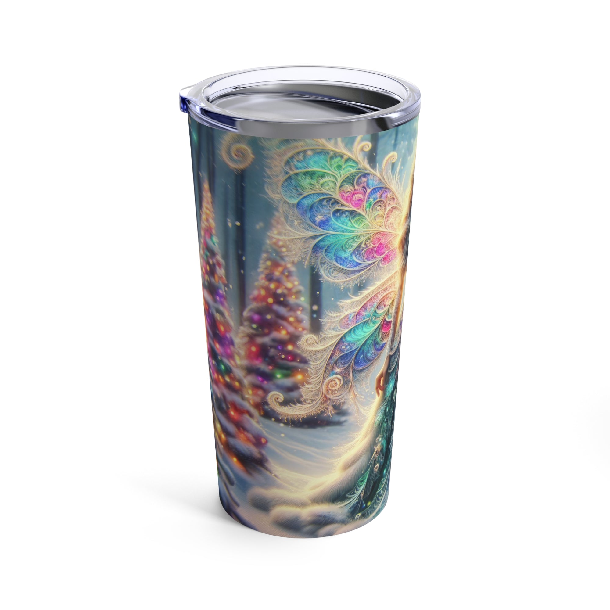 Vaso de escarcha fractal encantado 20oz