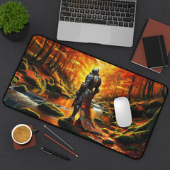 Autumnal Knight Desk Mat