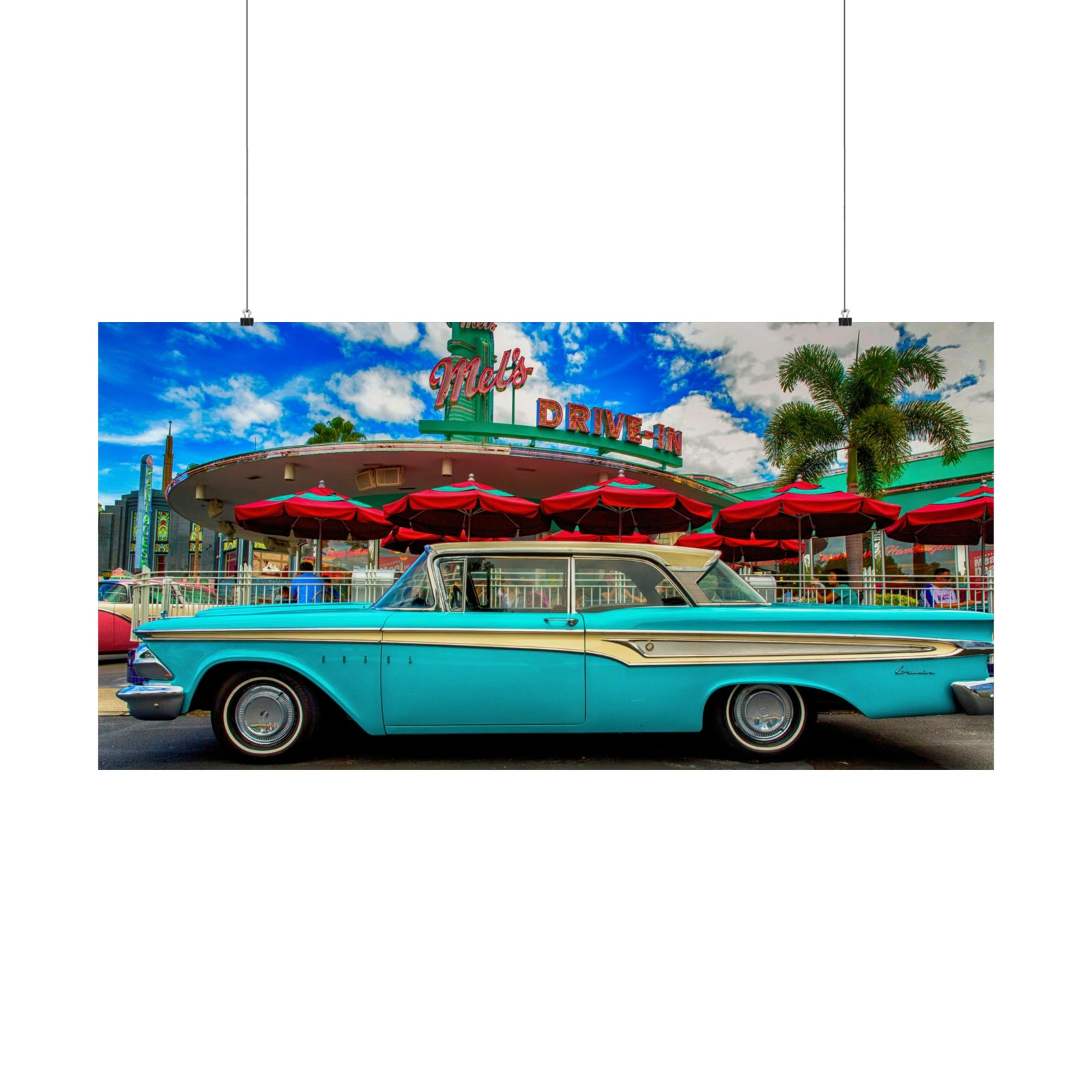 Ford Edsel Classic At Mels Poster