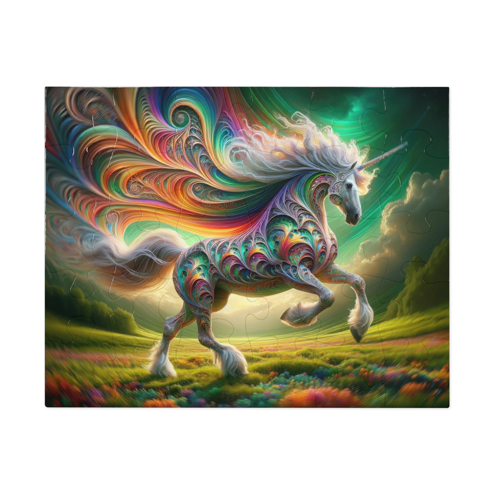 Spectral Spirals Jigsaw Puzzle