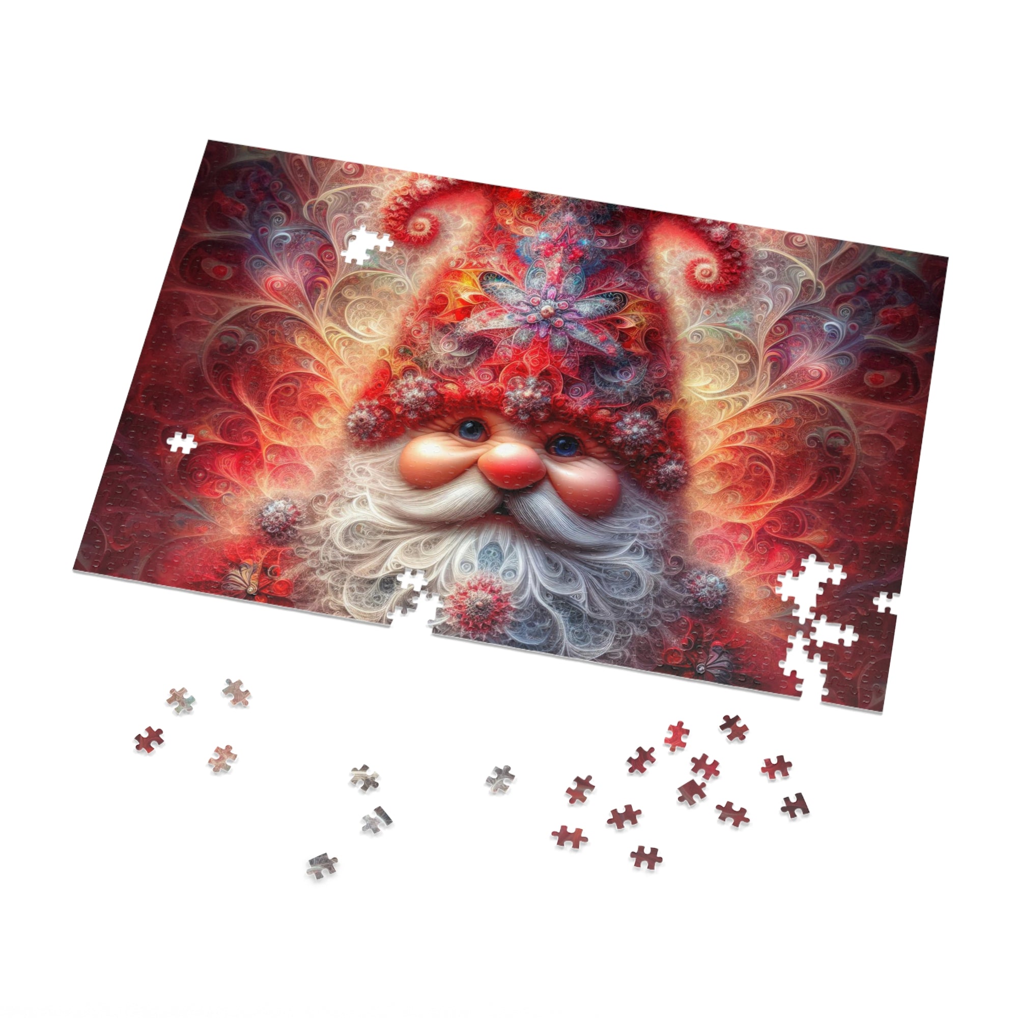 Puzzle Fractal Saint de la fantaisie de l'hiver