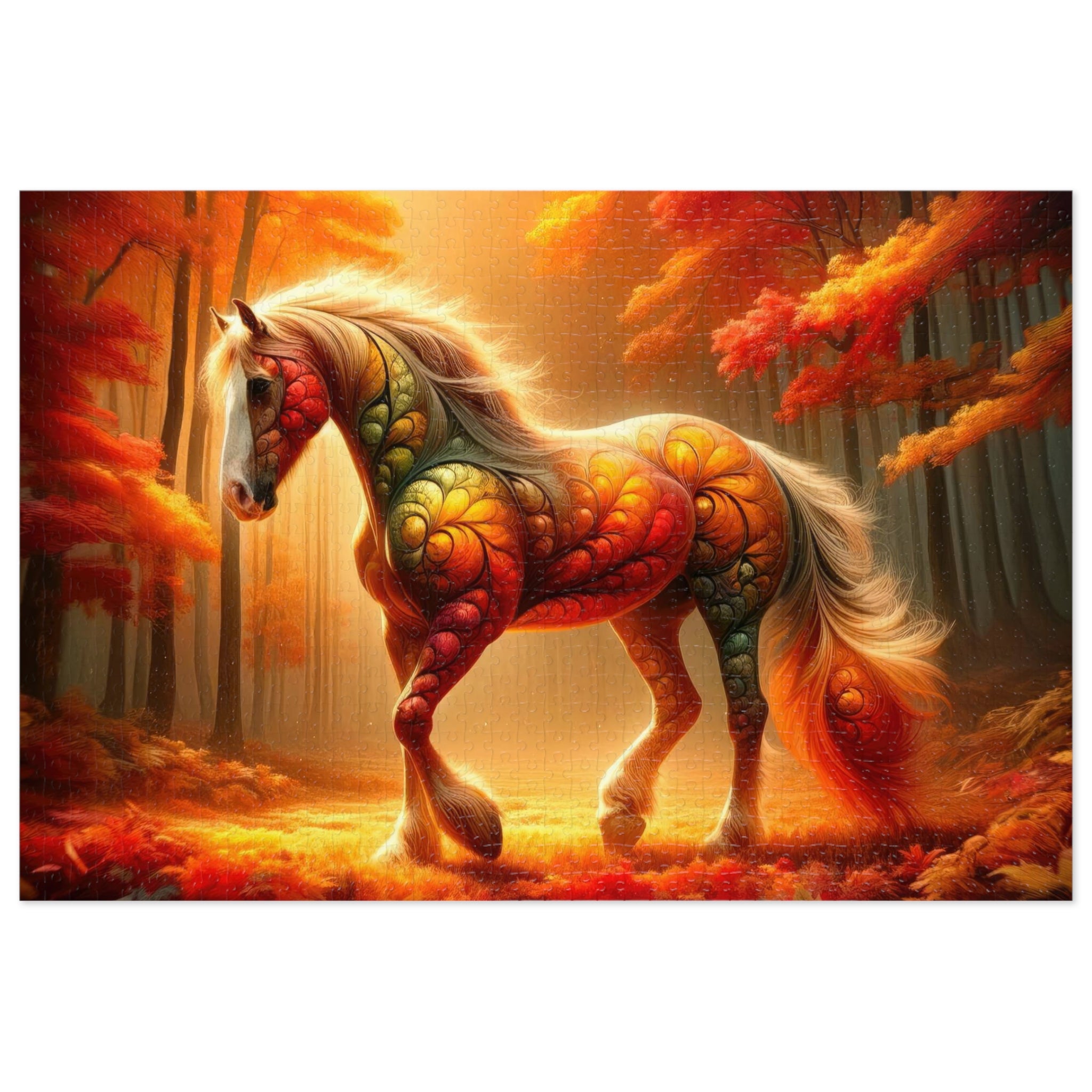 Autumn's Enchanted Steed Puzzle