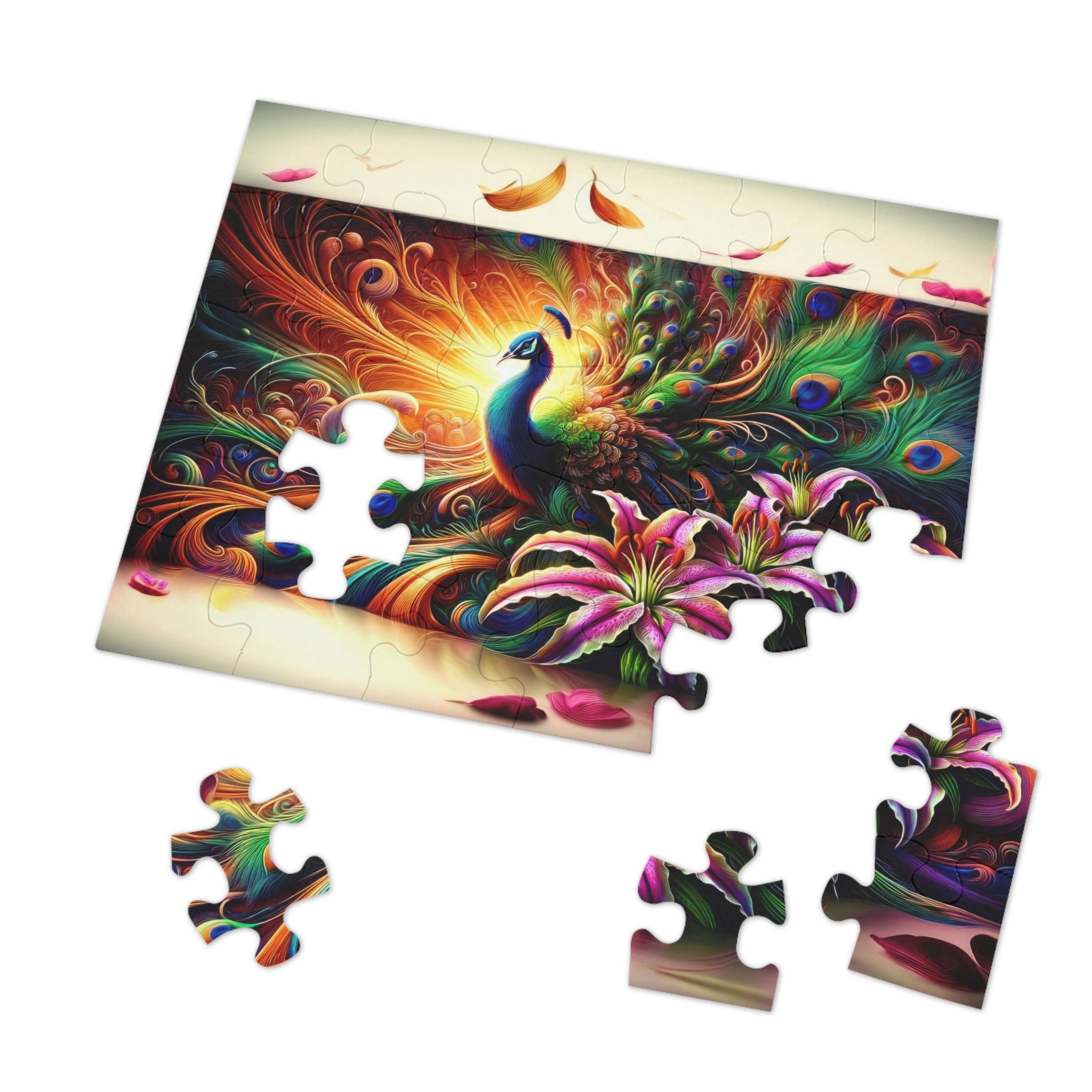 Universe Feather Fantasy Jigsaw Puzzle