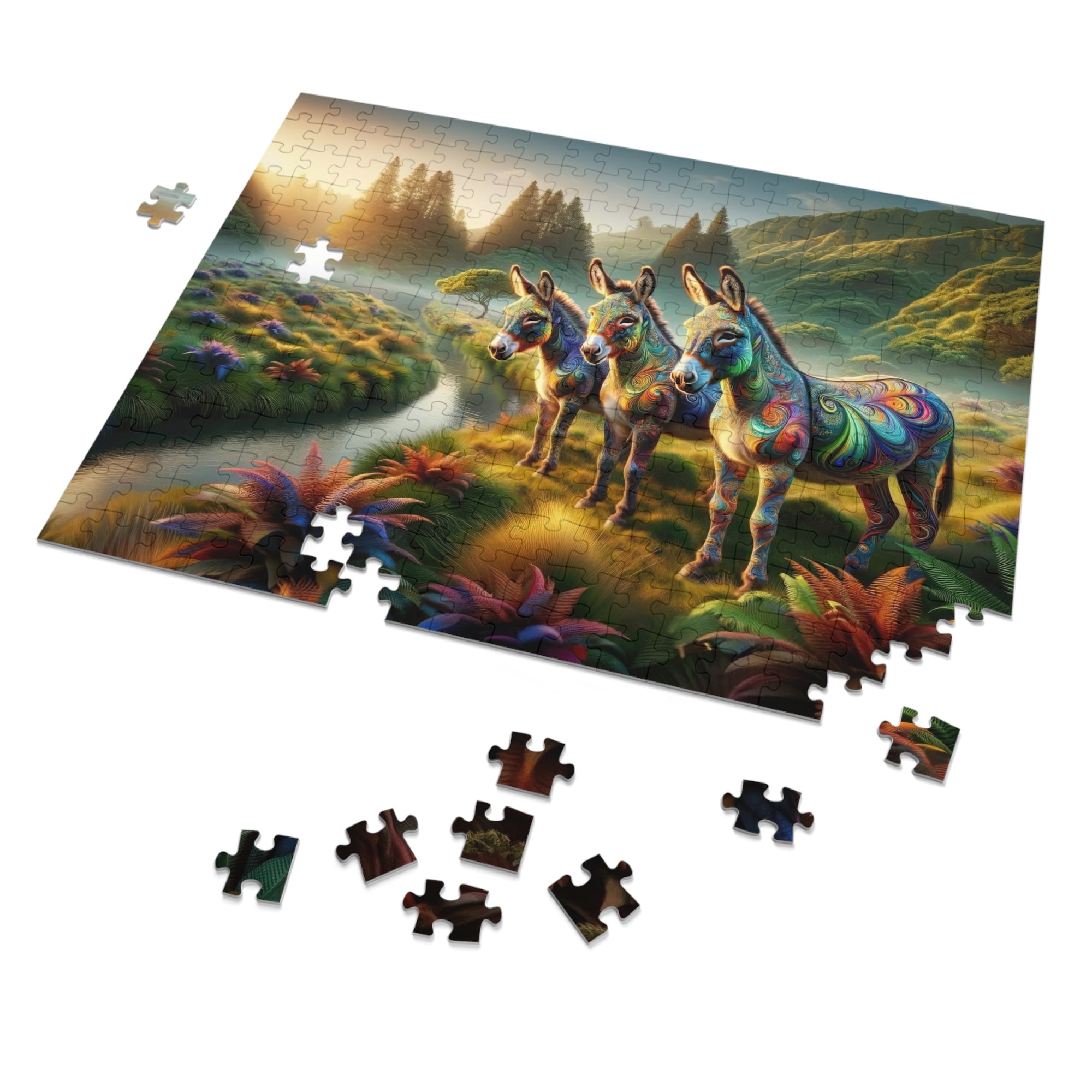 The Enchanted Donkeys Jigsaw Puzzle