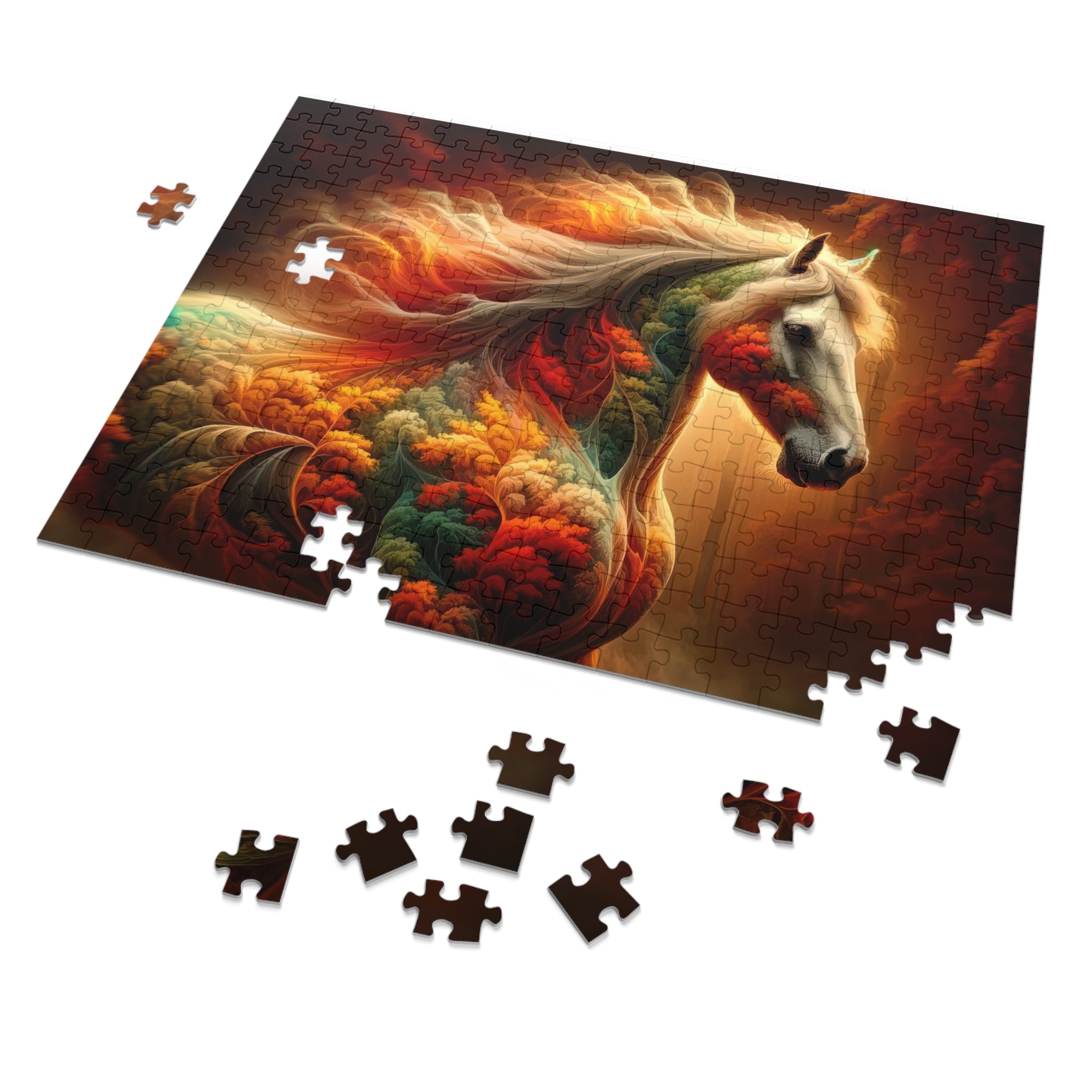 The Equine Illusion Puzzle