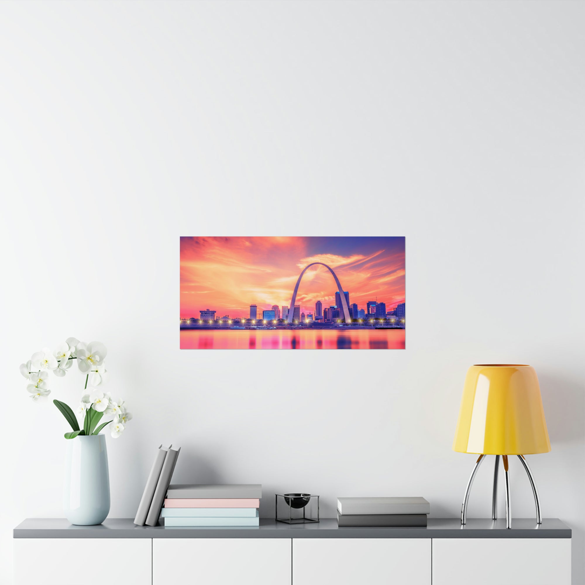 Saint Louis In Pinks Poster