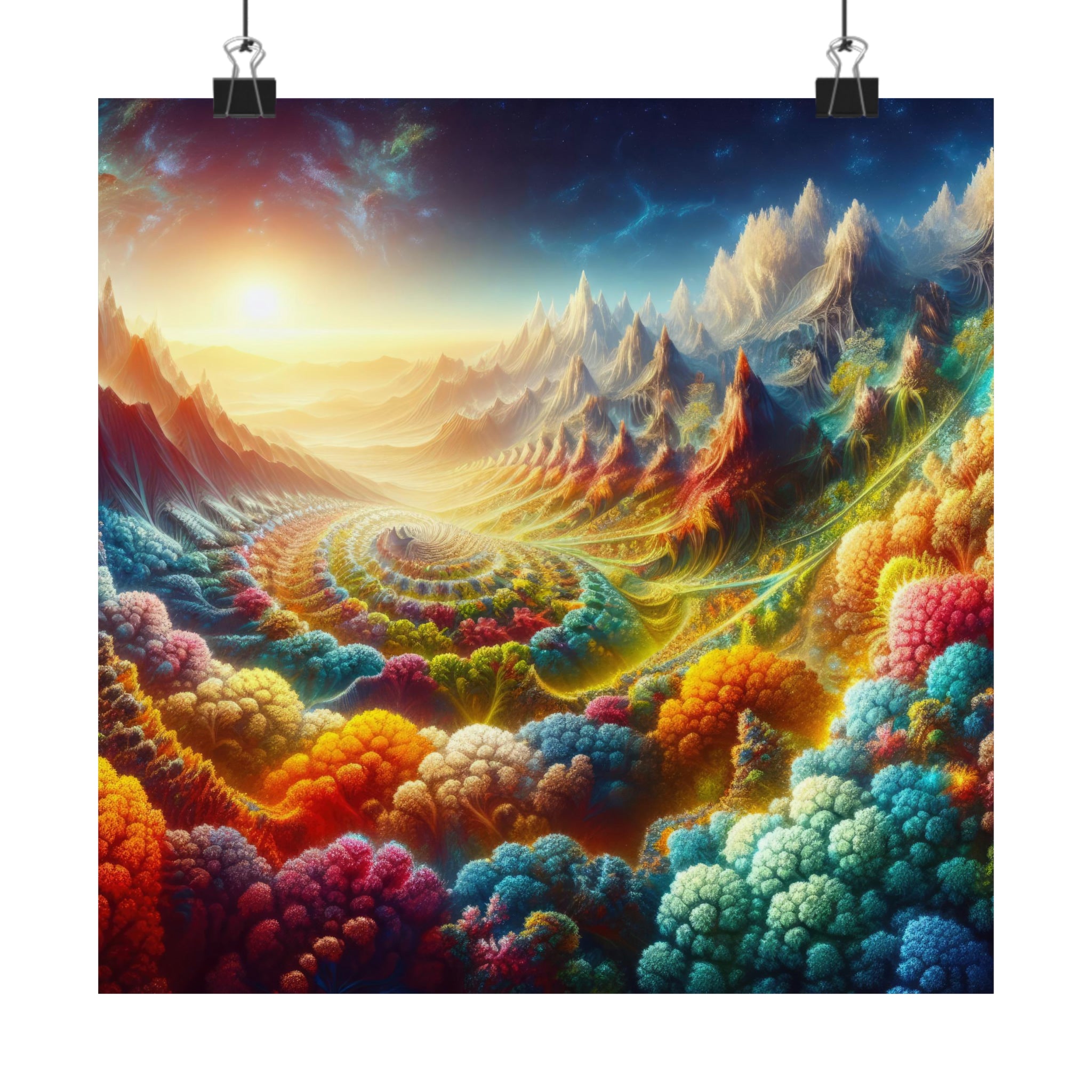 Fractal Dreamland Poster