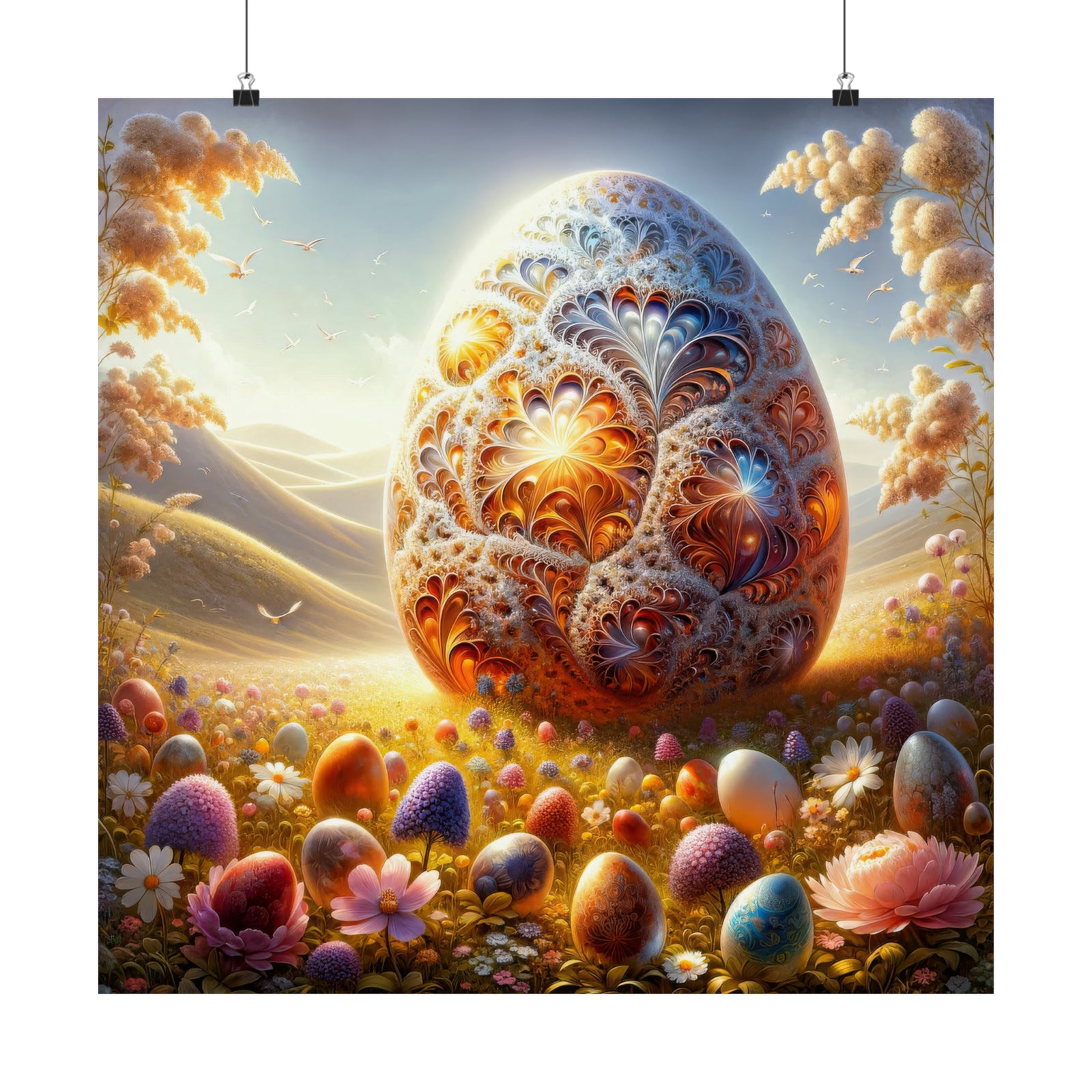 L'œuf opulent Poster