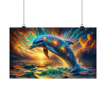 Quantum Leap of the Cosmic Dolphin Poster