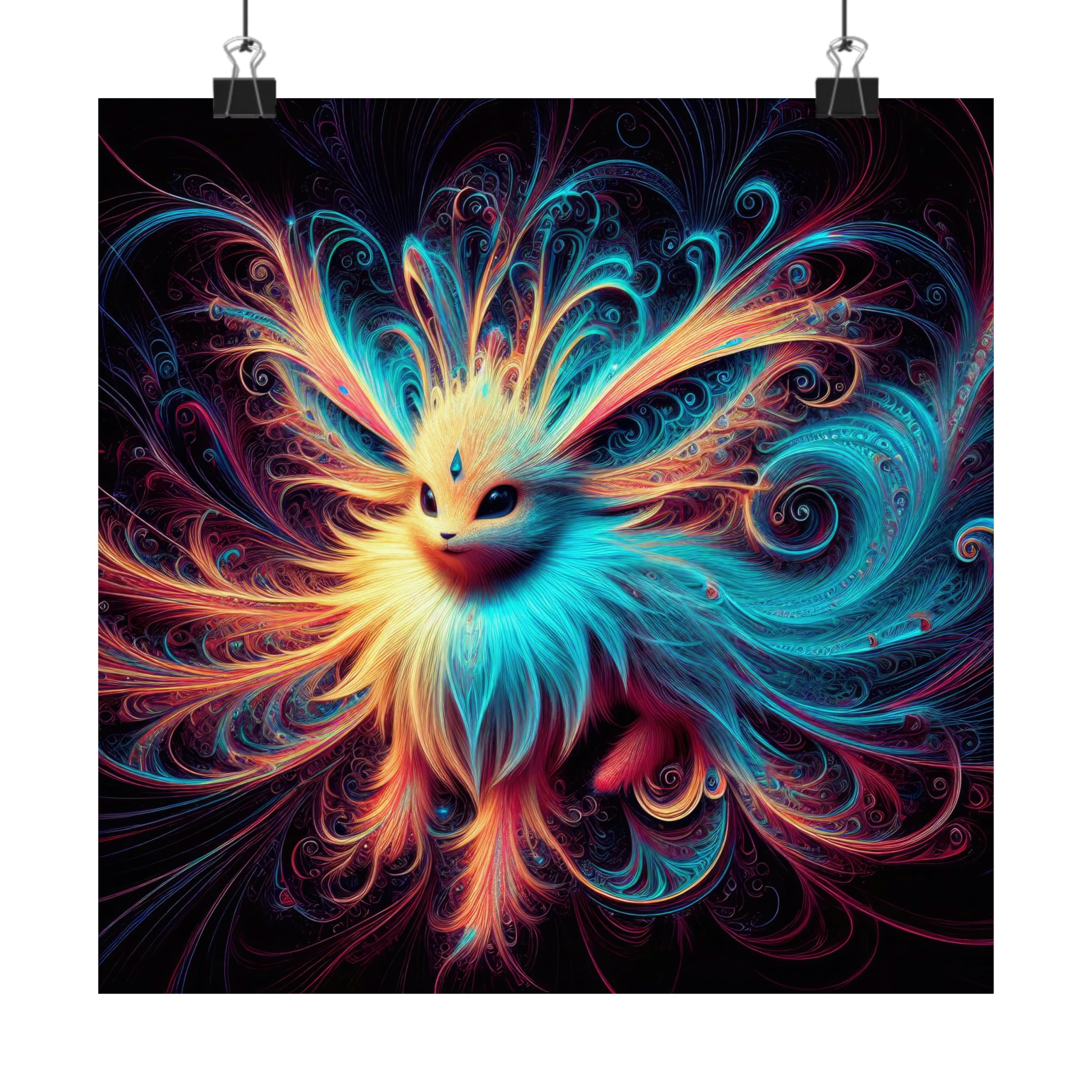 Espy Fractal Enigma Poster