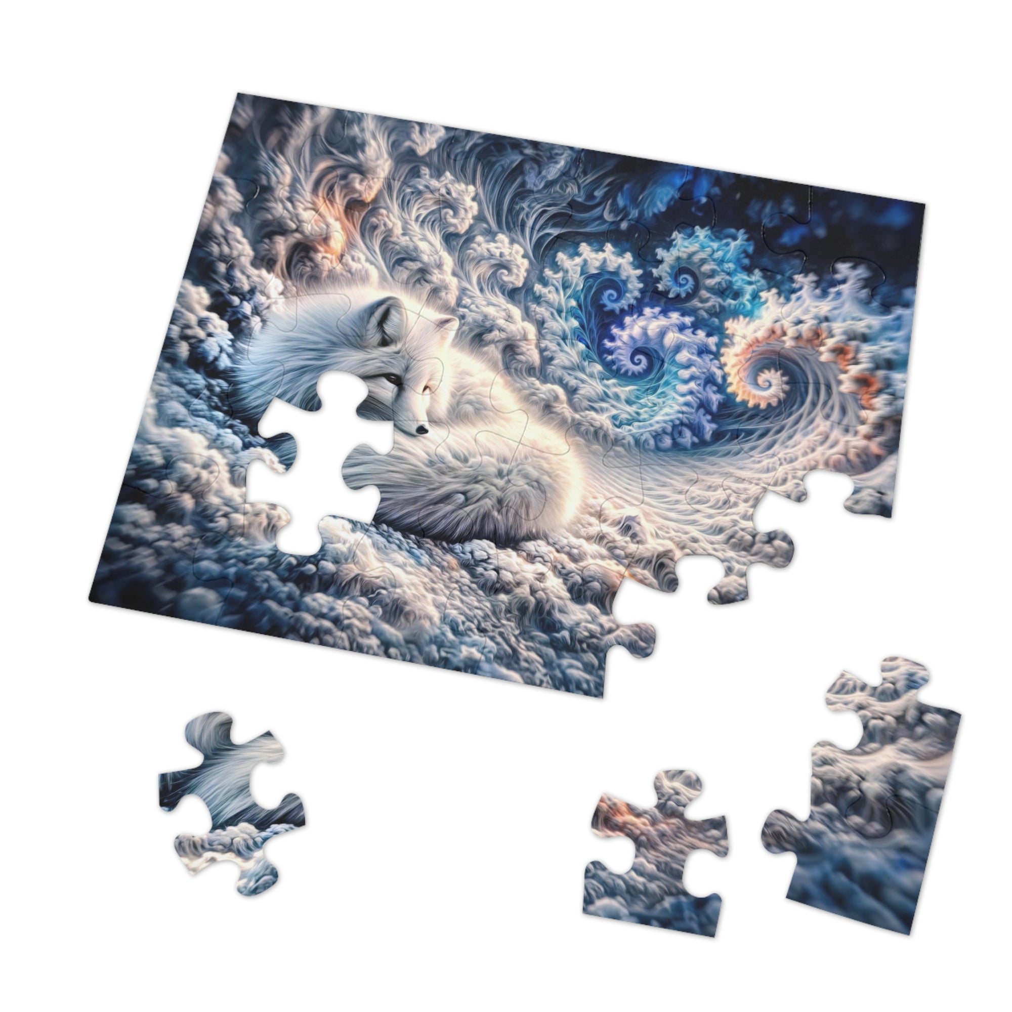 Le puzzle du renard fractal
