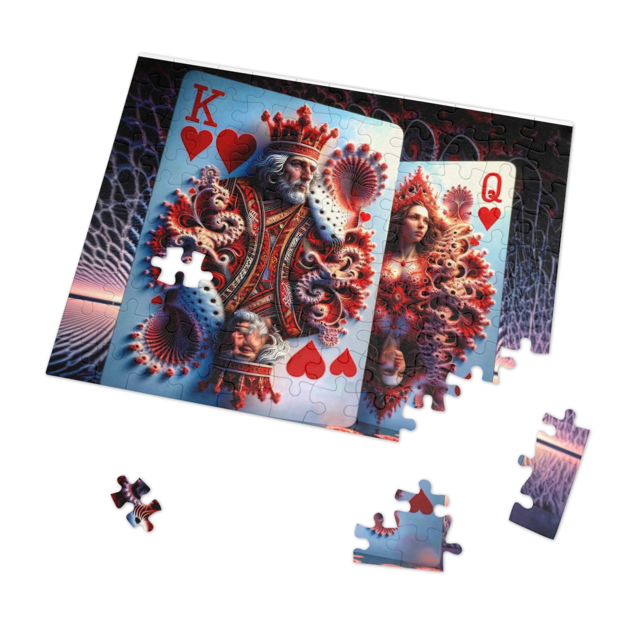 A Royal Fractal Affair Puzzle