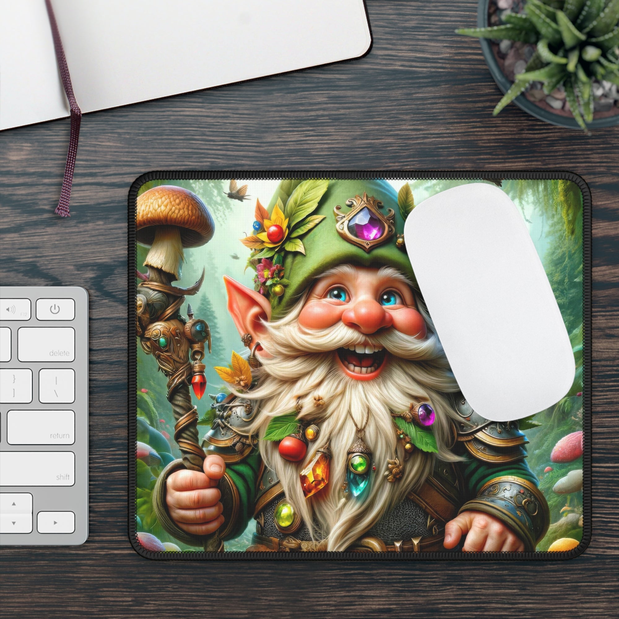 Gemstone Guardian Mouse Pad