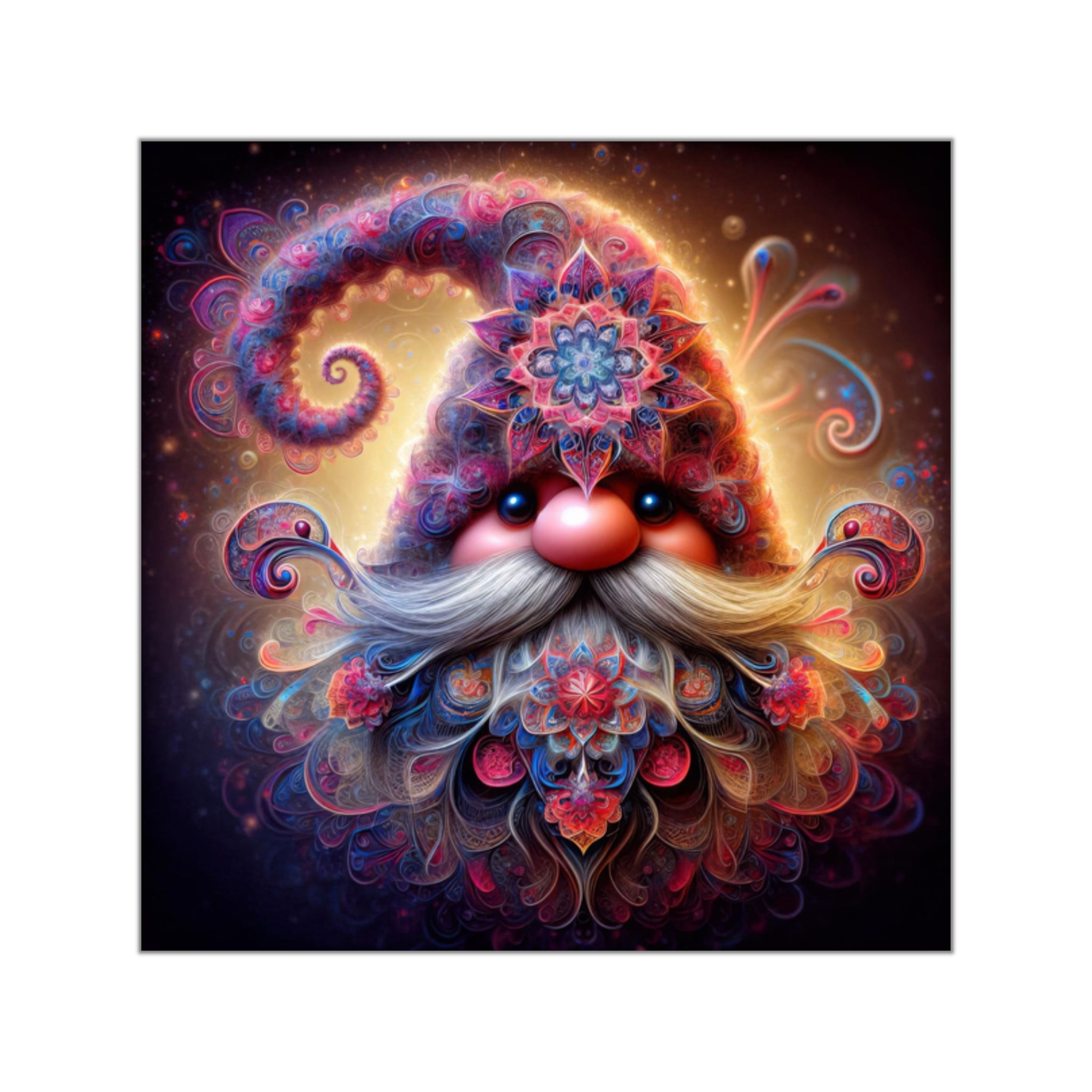 Autocollants en vinyle moustaches mystiques