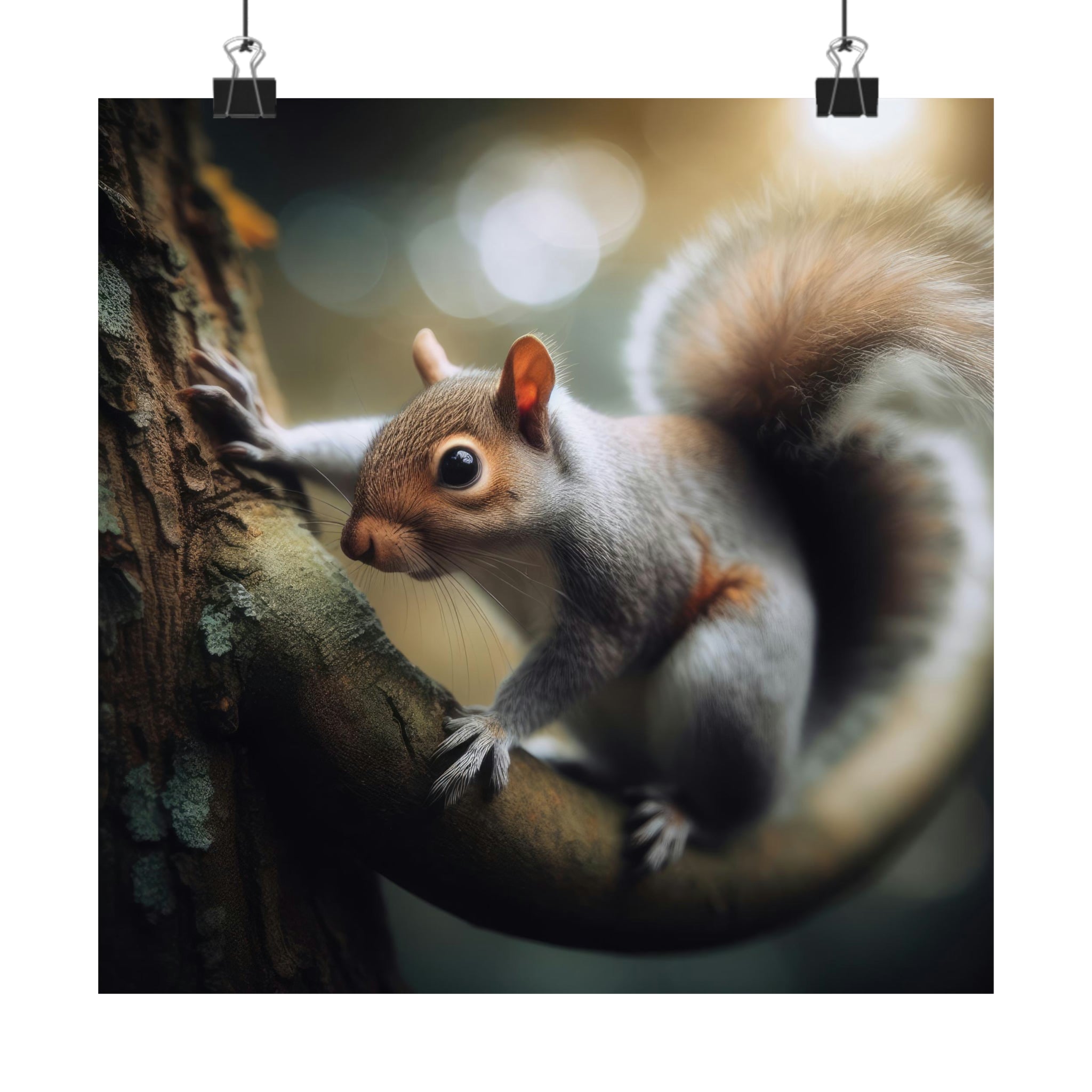 Symphonie d'un voyageur gris Poster